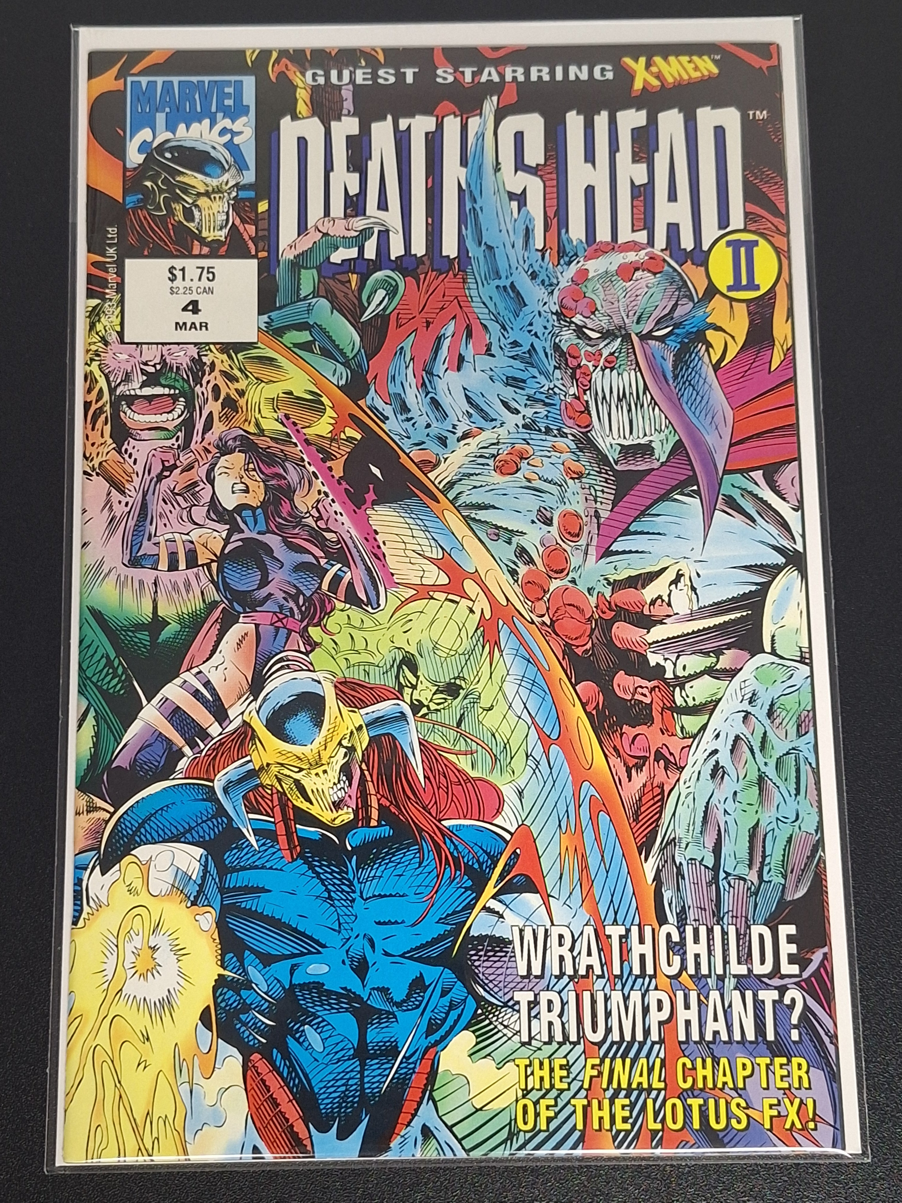 Deaths Head II #4 Marvel UK 1992 Final Issue
