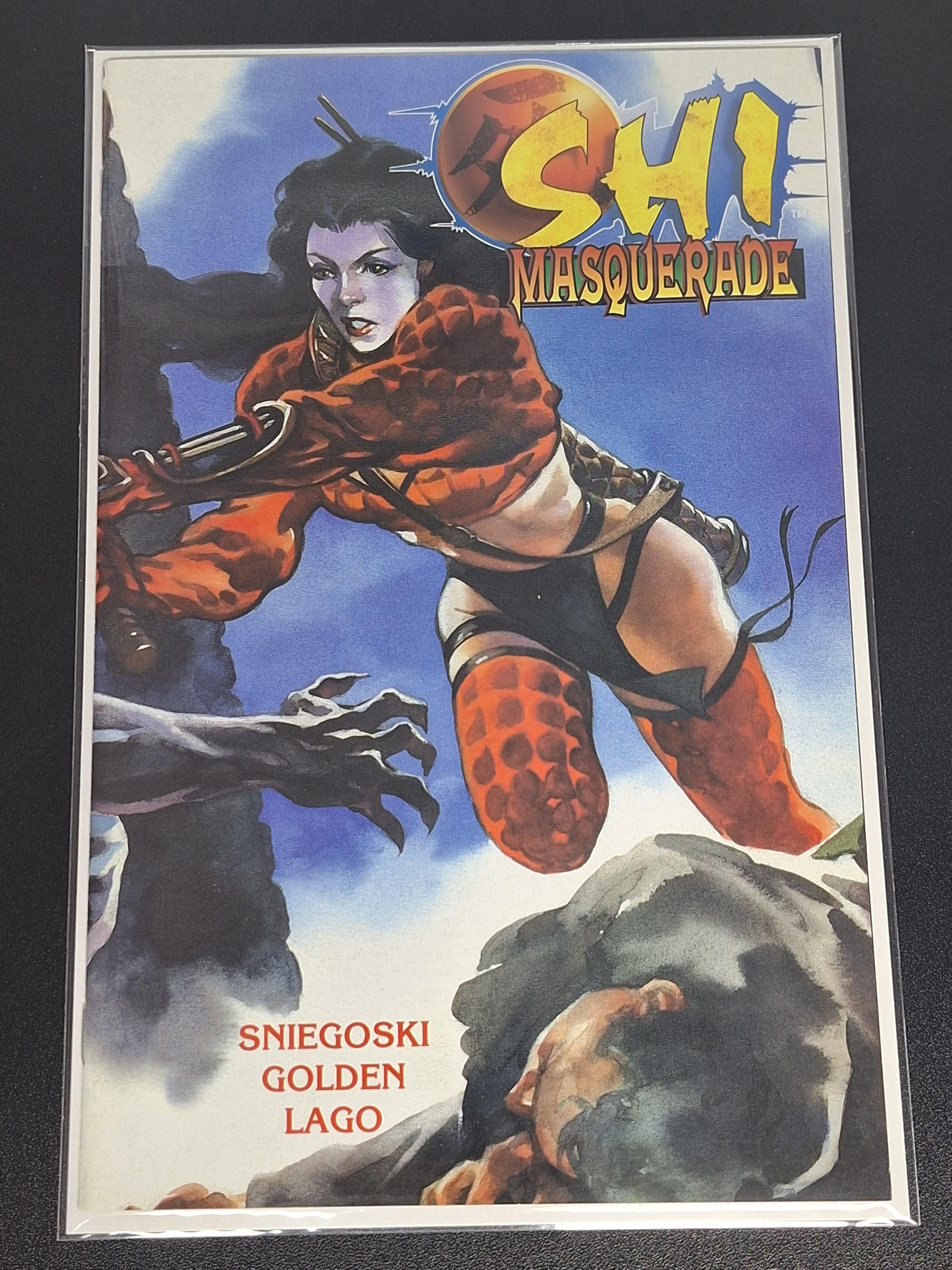 Shi: Masquerade 1 Crusade Comics 1998 Wraparound Cover