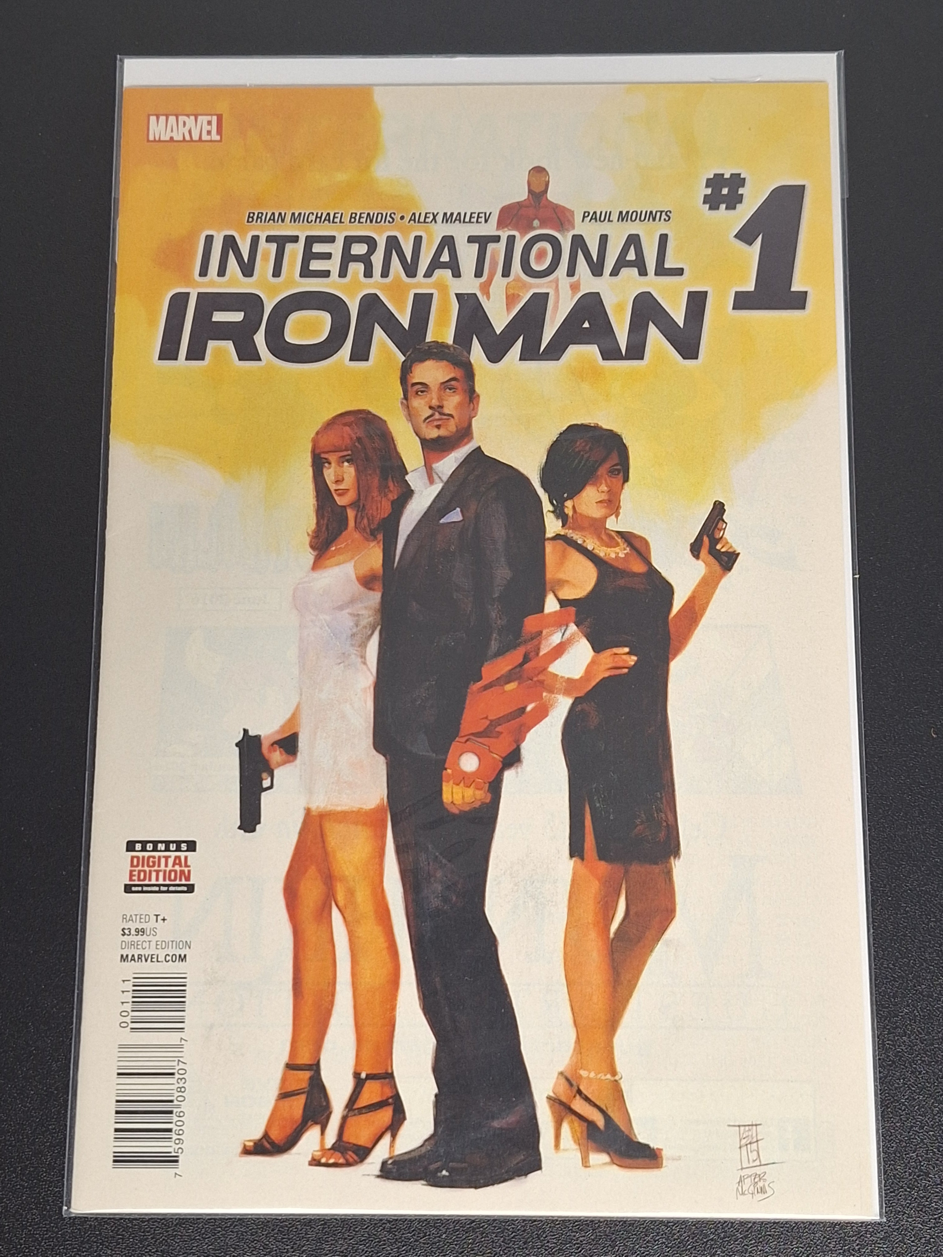International Iron Man 1 Marvel2016 1st Cassandra Gillespie