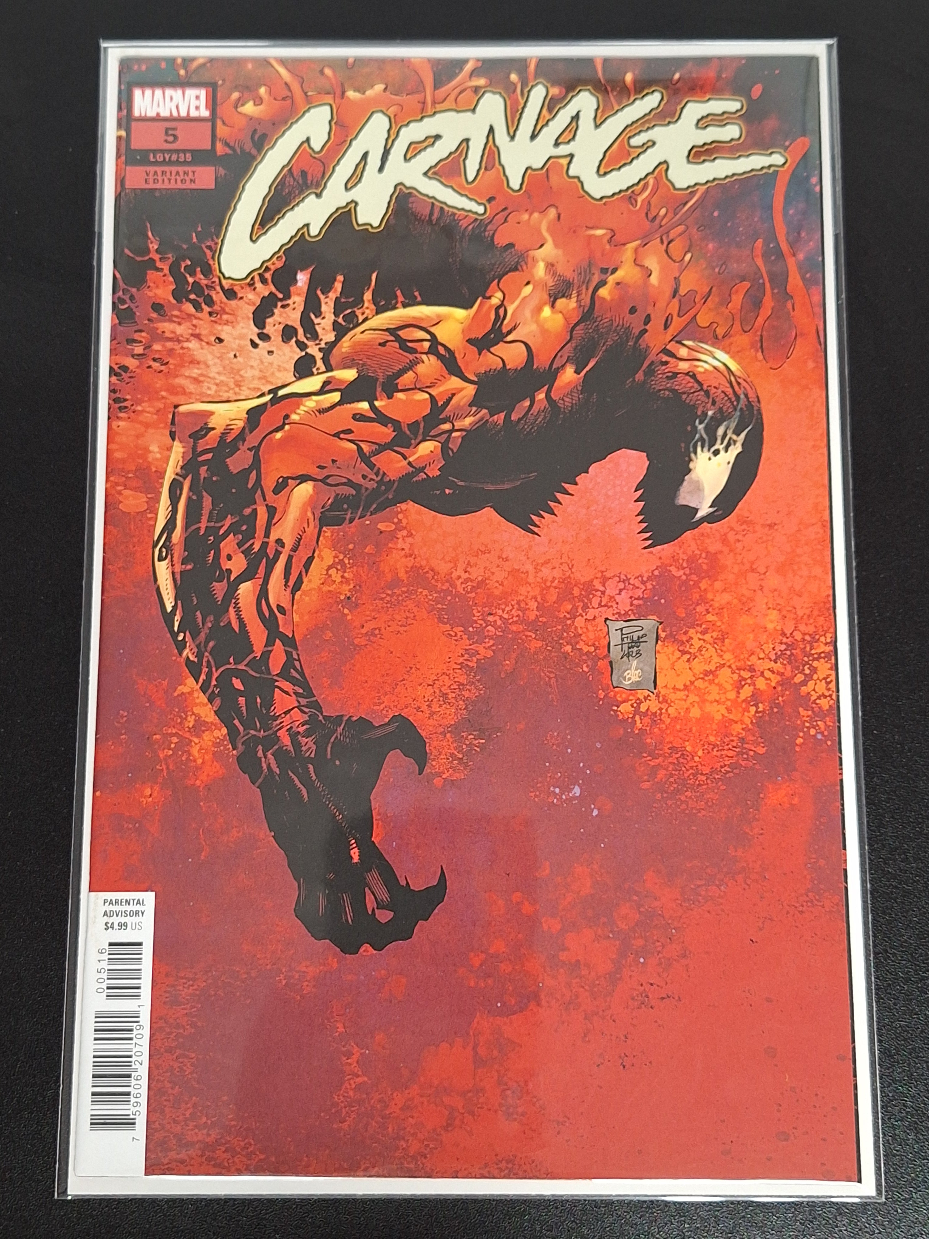 Carnage 5 Philip Tan 1:25 Incentive Variant