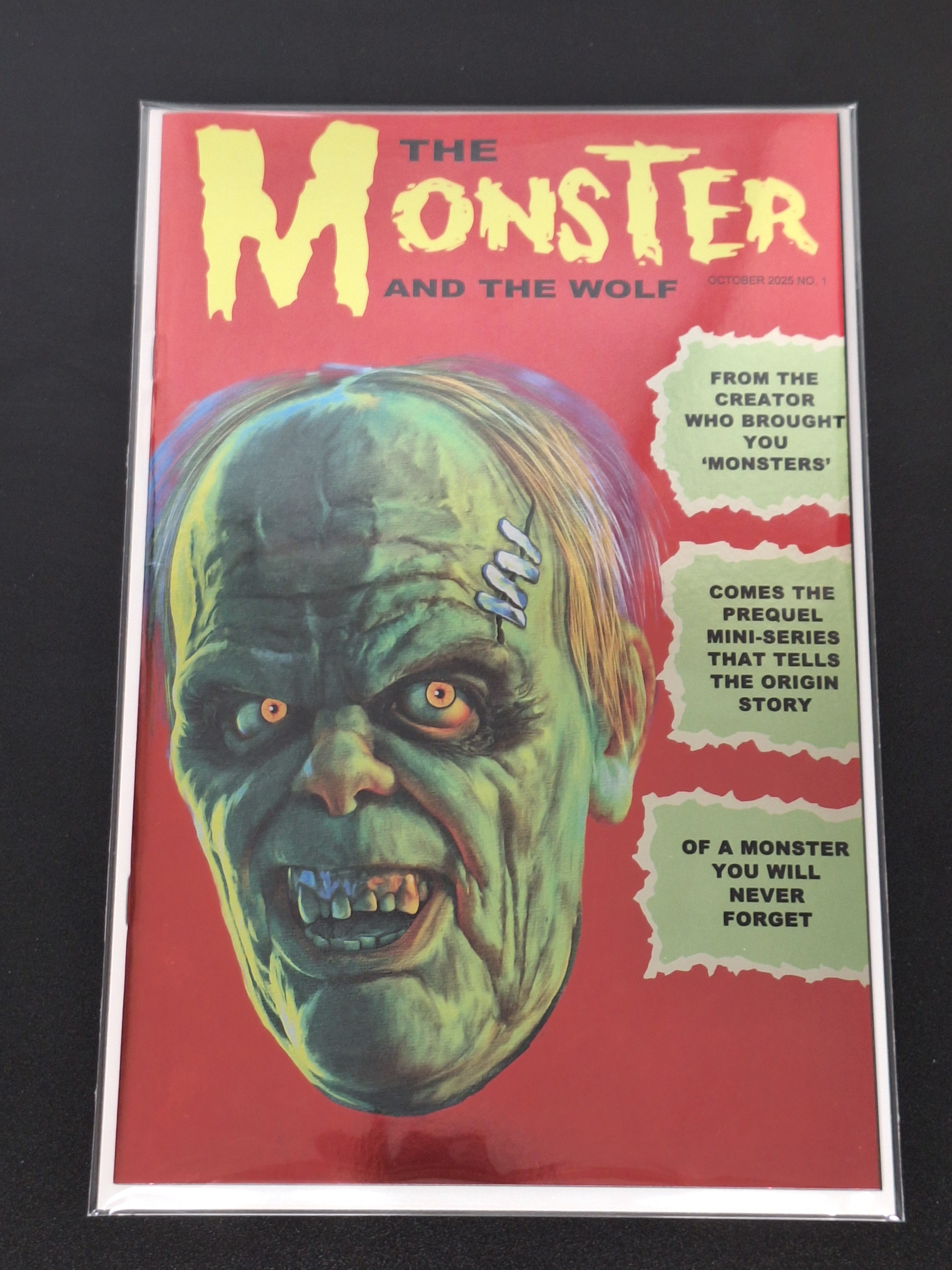 Mark Spears The Monster & The Wolf 1 Keenspot 2025 Trick Or Treat Cover A36 1:420 Foil Variant