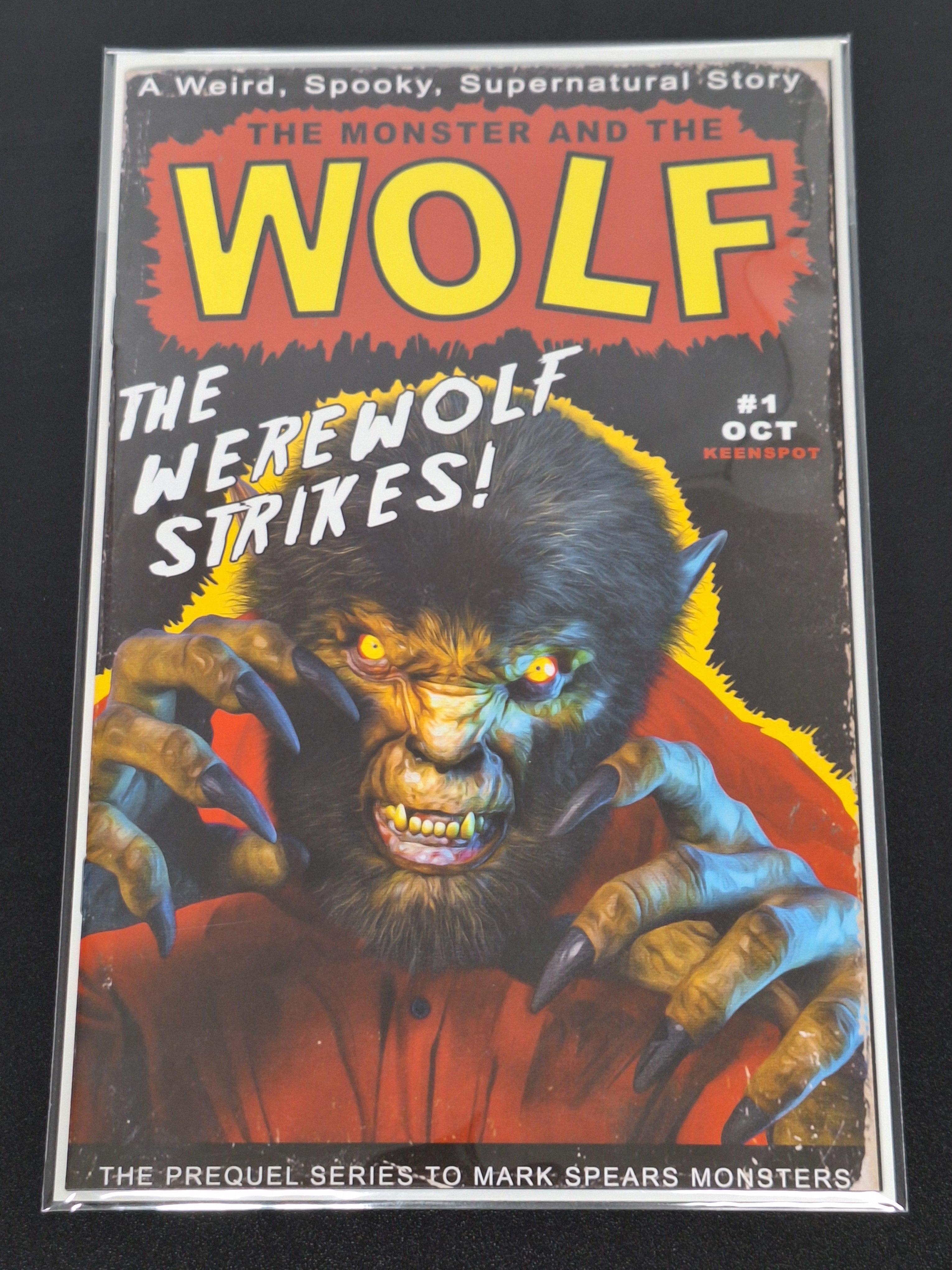 Mark Spears The Monster & The Wolf 1 Keenspot 2025 Trick Or Treat Cover A13
