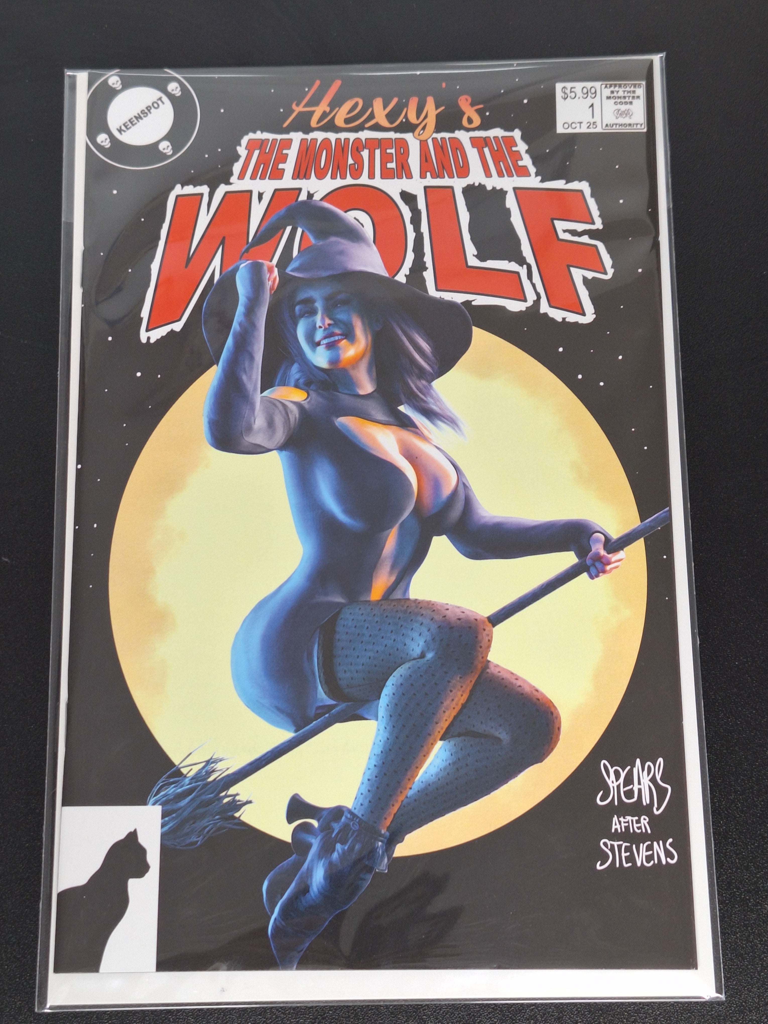 Mark Spears The Monster & The Wolf 1 Keenspot 2025 Trick Or Treat Cover A22
