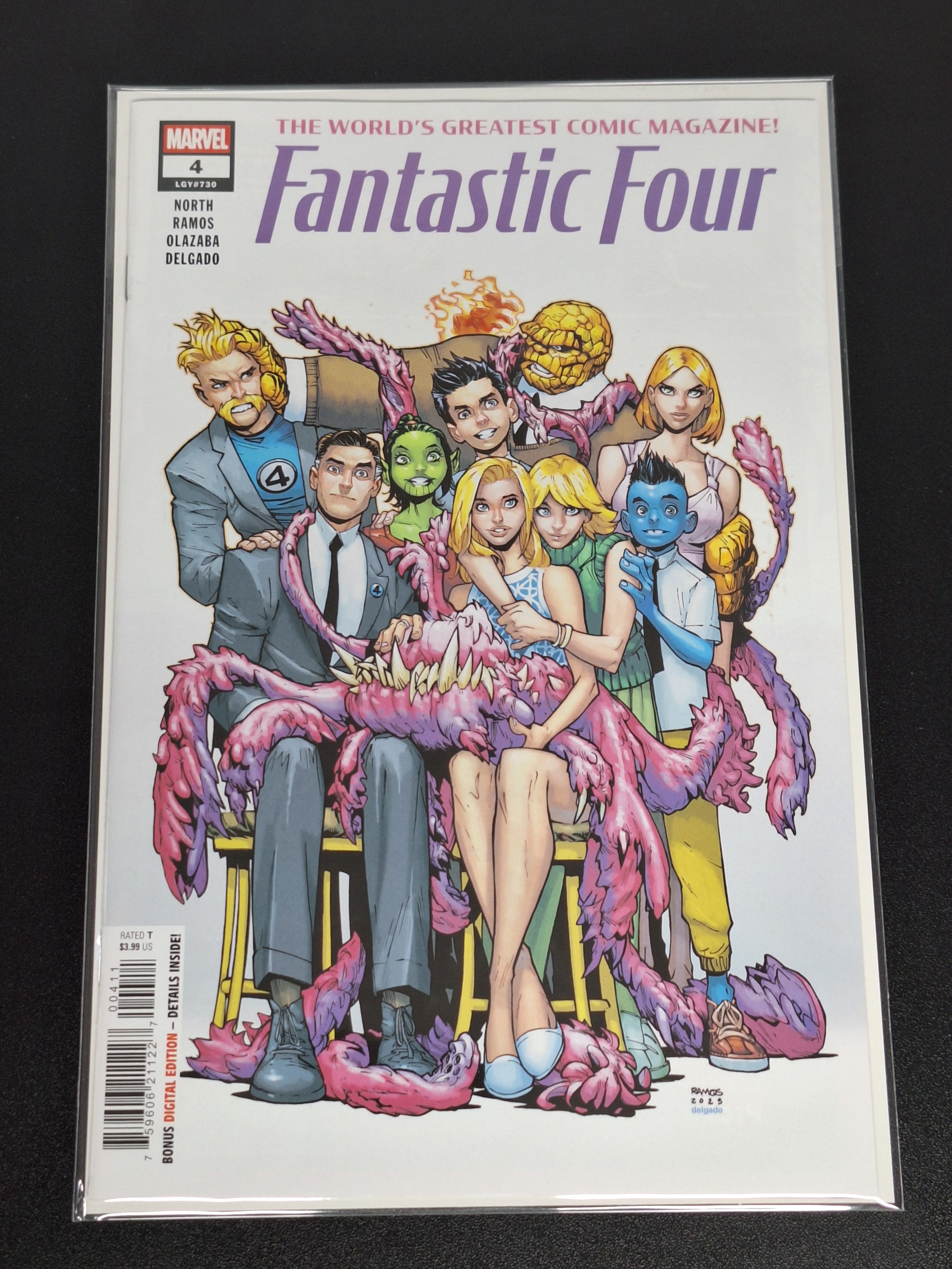 Fantastic Four 4 Marvel 2024 Cover A Ramos