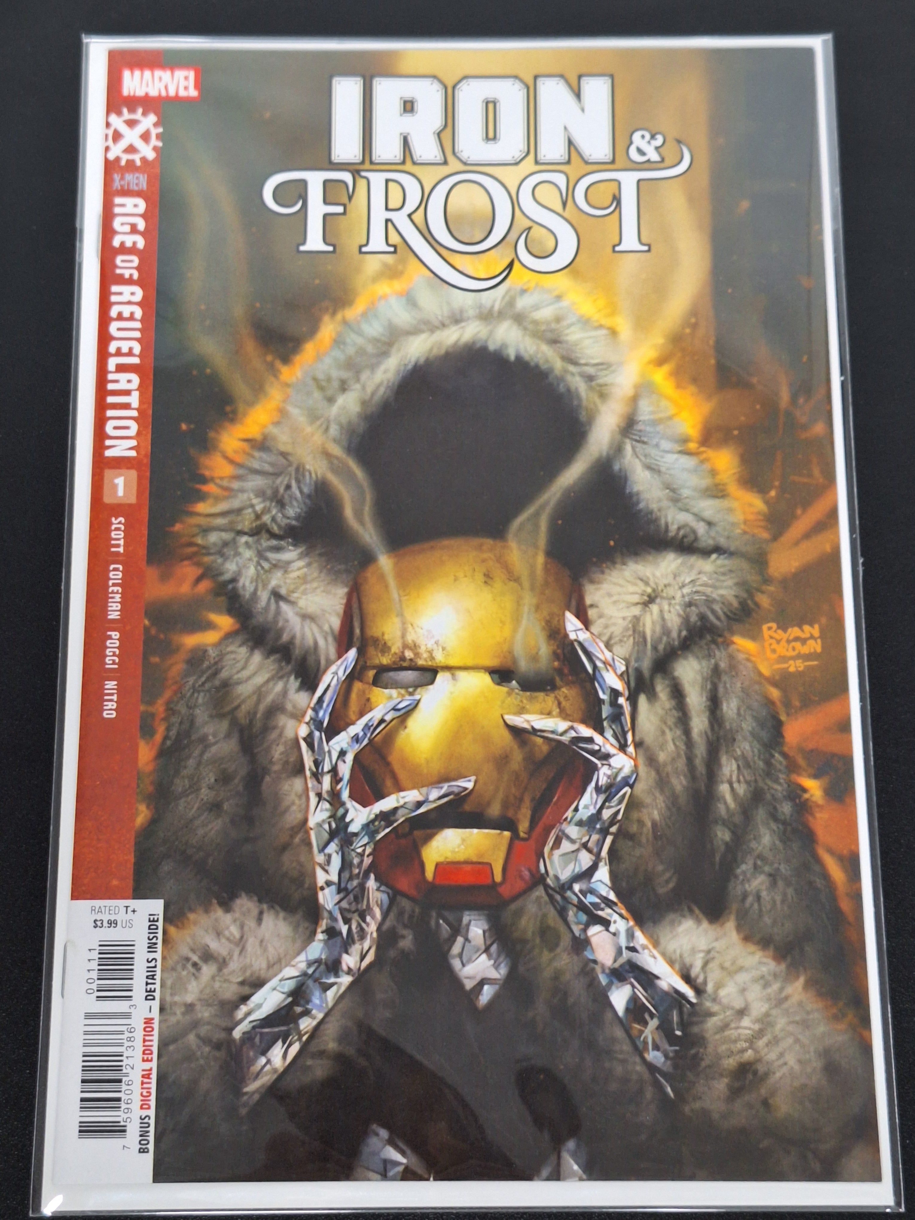 Iron & Frost 1 Marvel 2025 Cover A Ryan Brown