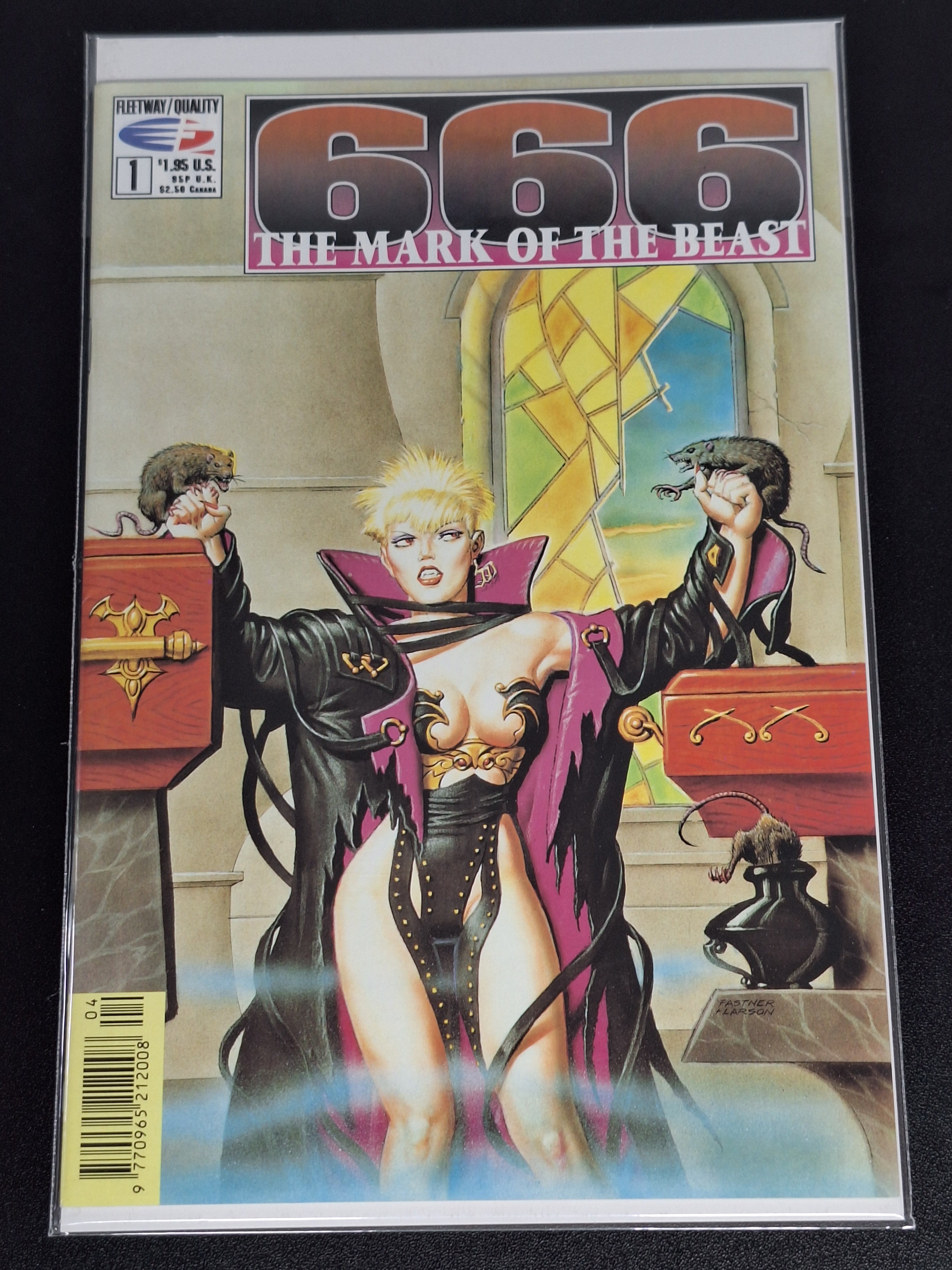 666 The Mark Of The Beast 1 Fleetway Quality Comics 1989