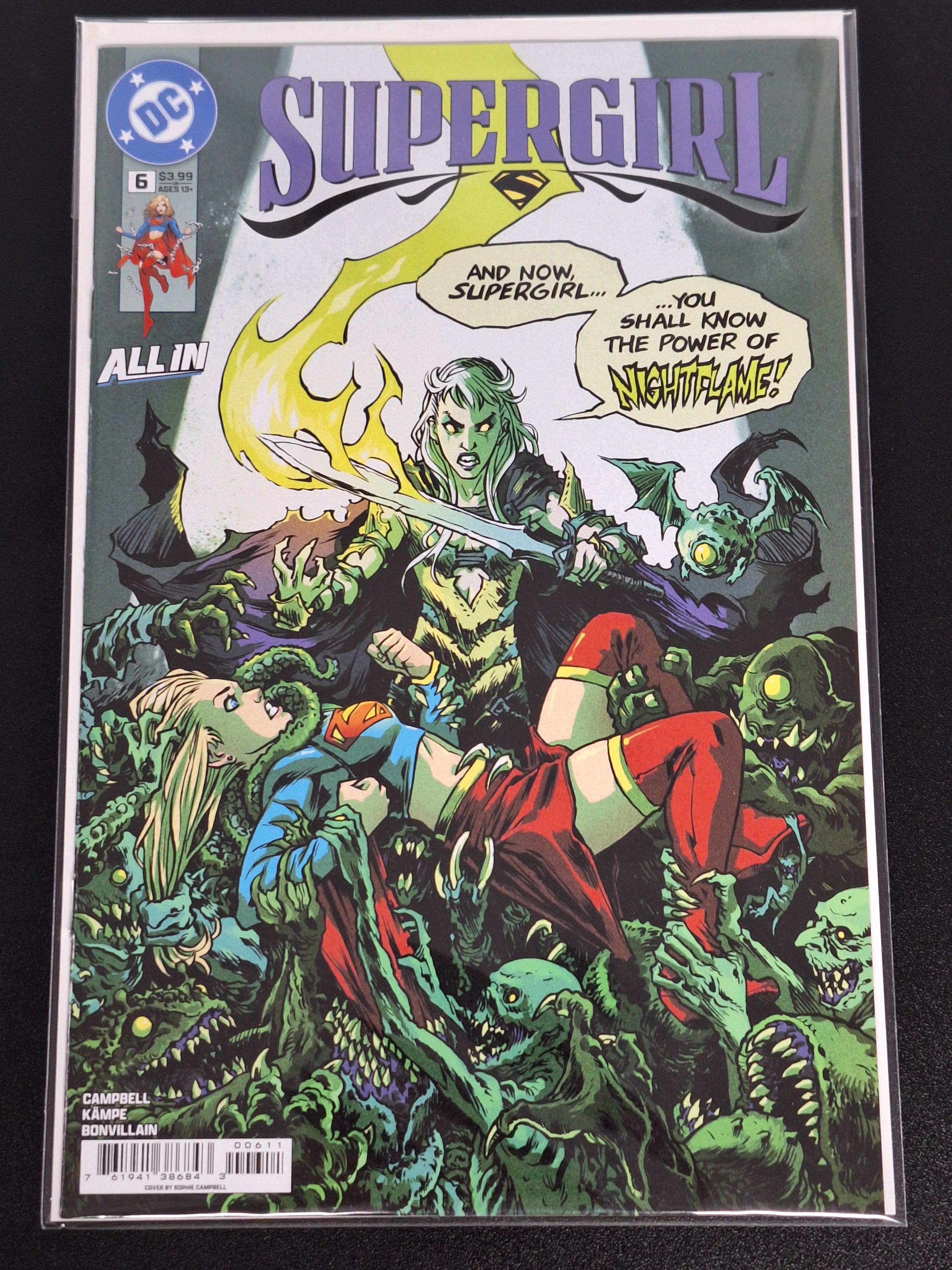 Supergirl 6 DC 2025 Cover A Nightflame