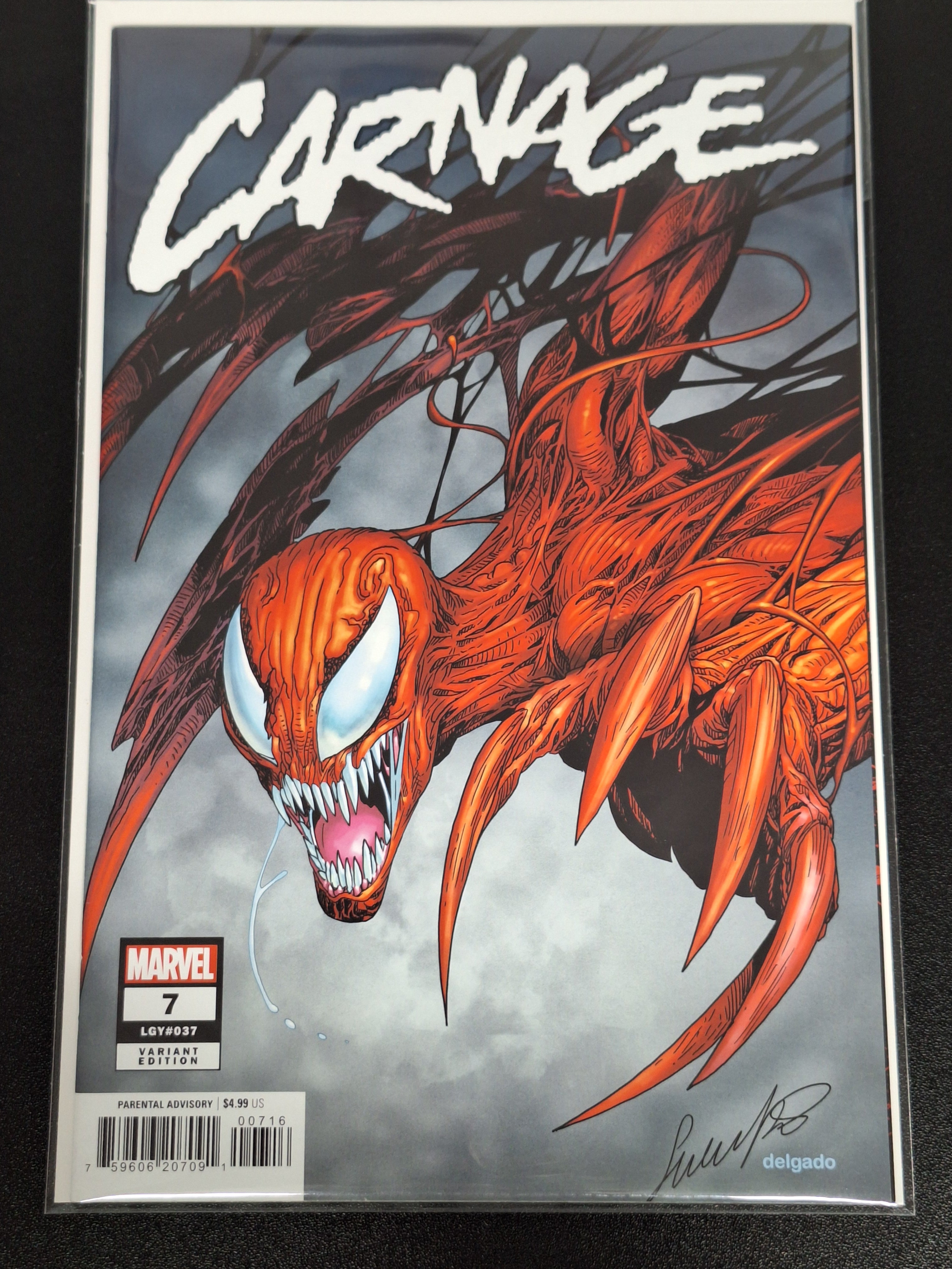 Carnage 7 Marvel 2024 Larroca 1:25 Variant