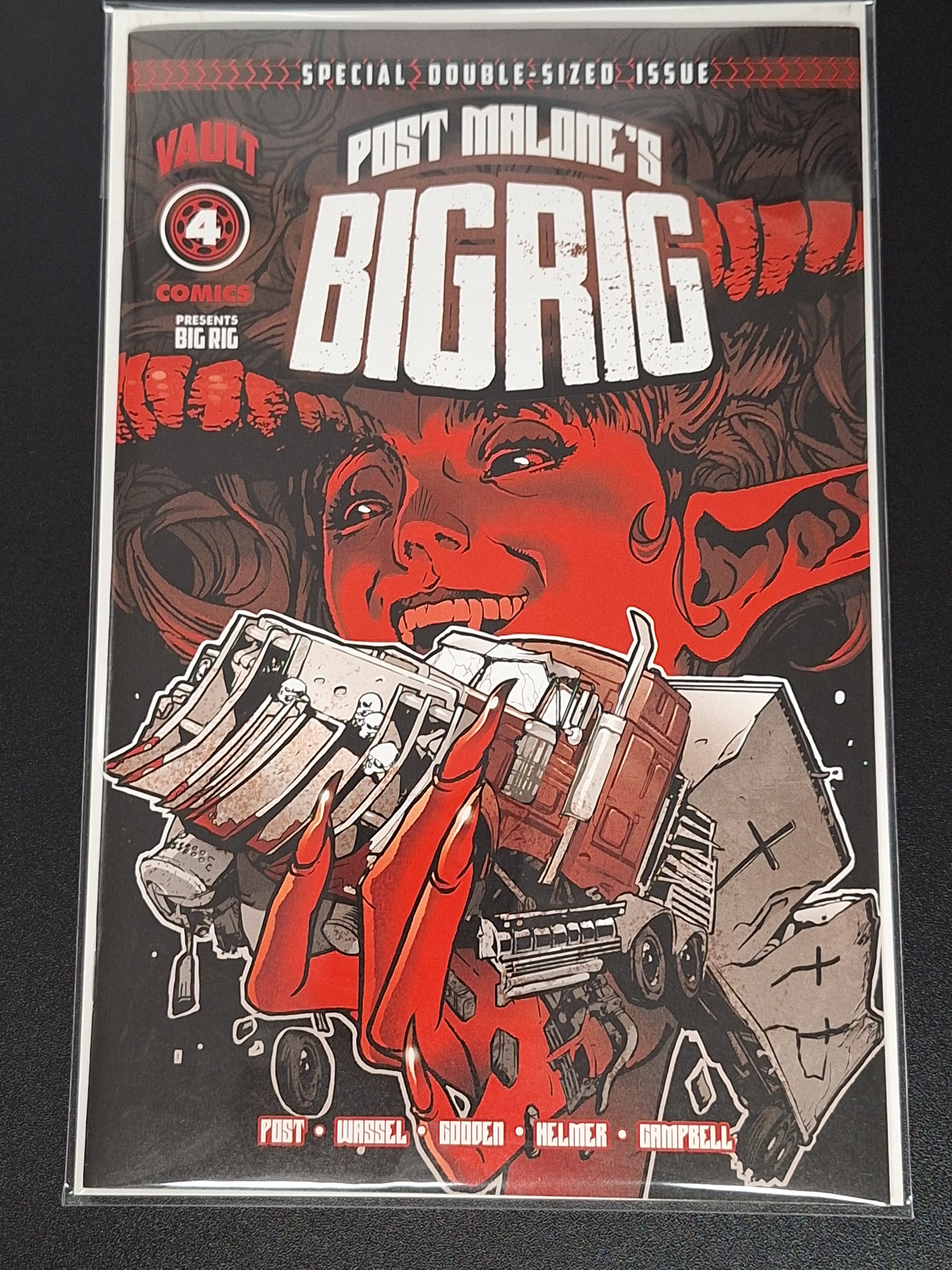 Post Malone's Big Rig 4 Vault 2025 Cover A