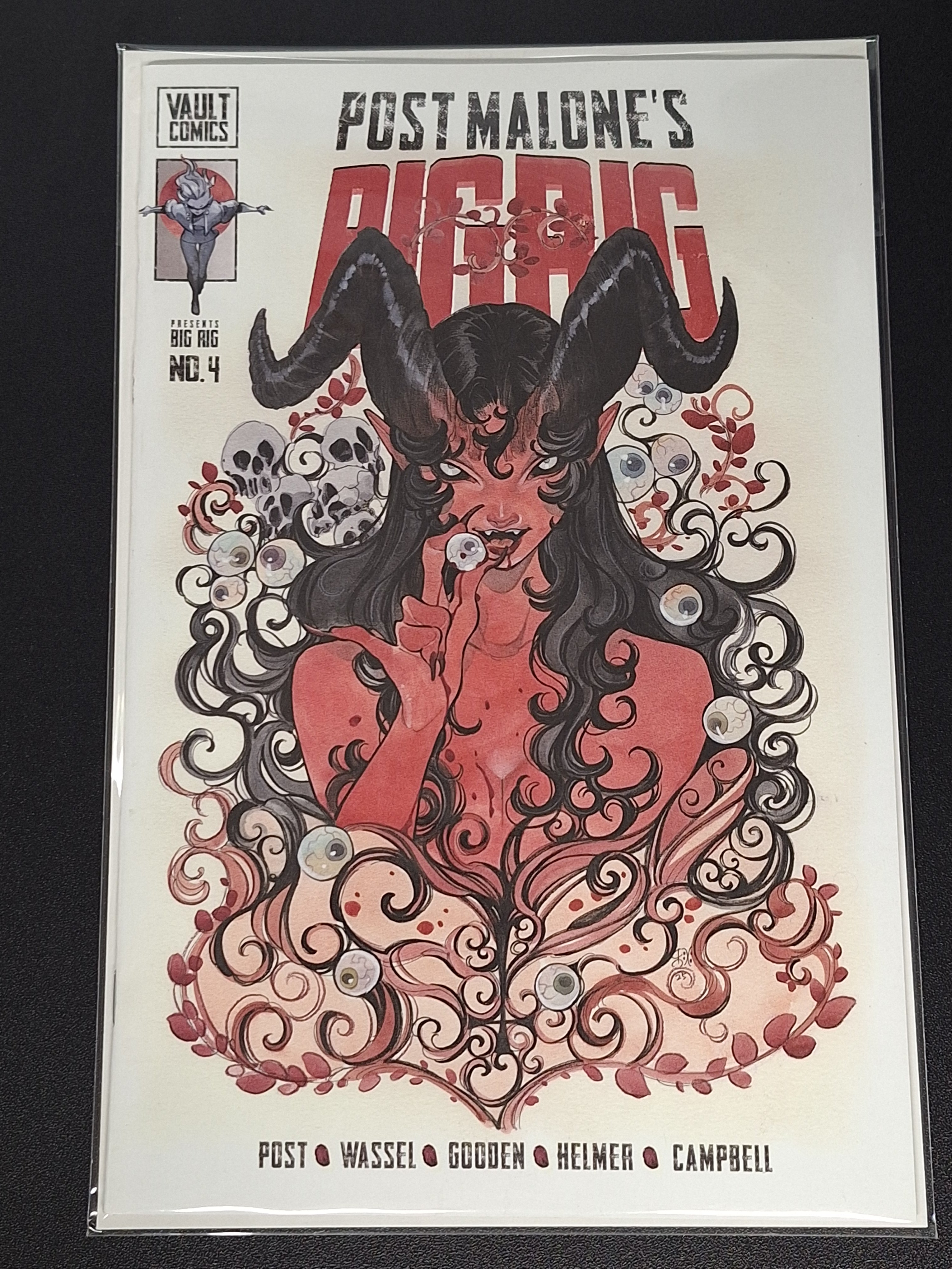 Post Malone's Big Rig 4 Vault 2025 Peach Momoko Variant