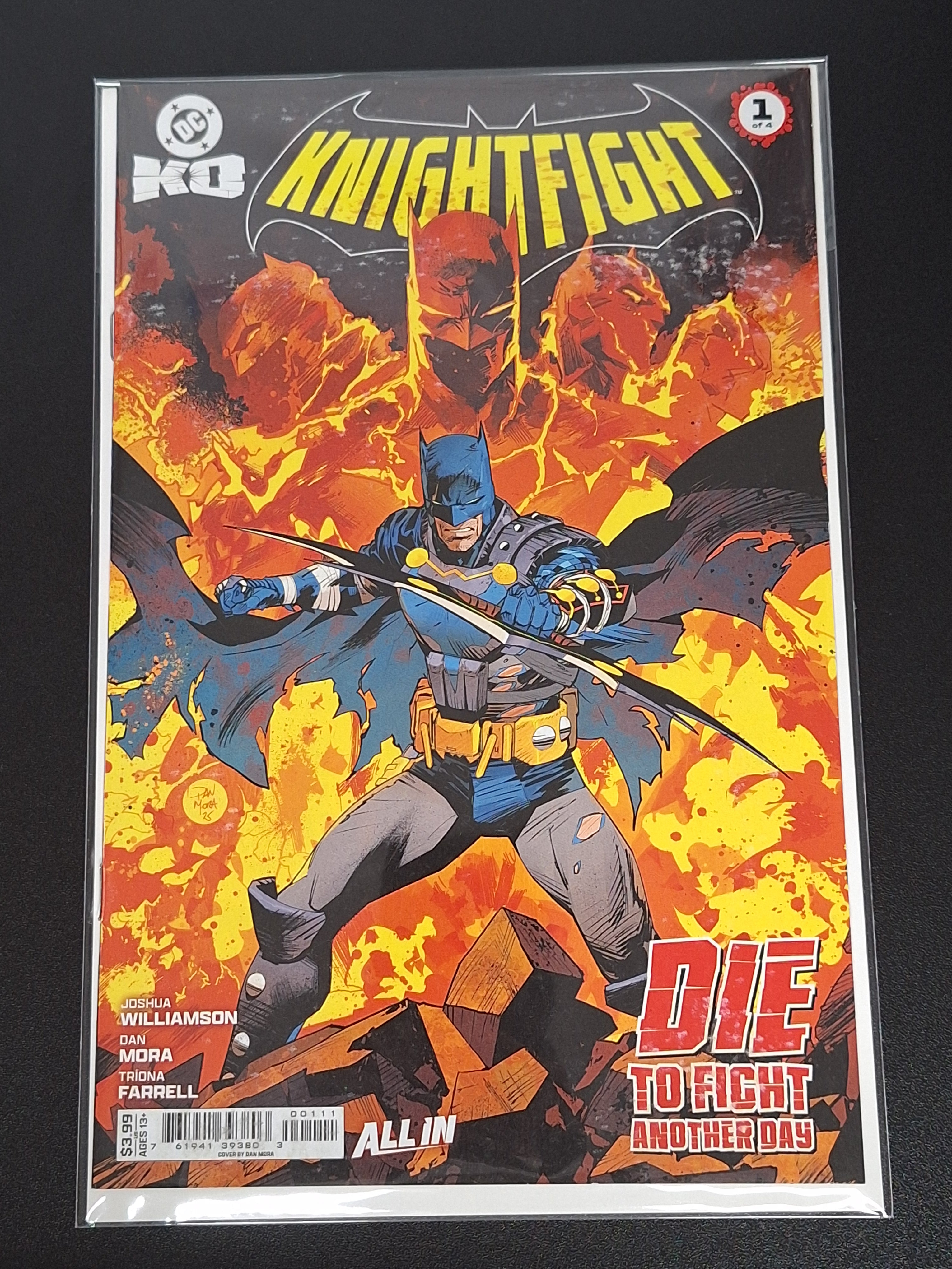 DC KO Knightfight 1 DC 2025 Cover A 1st Batmen of the future