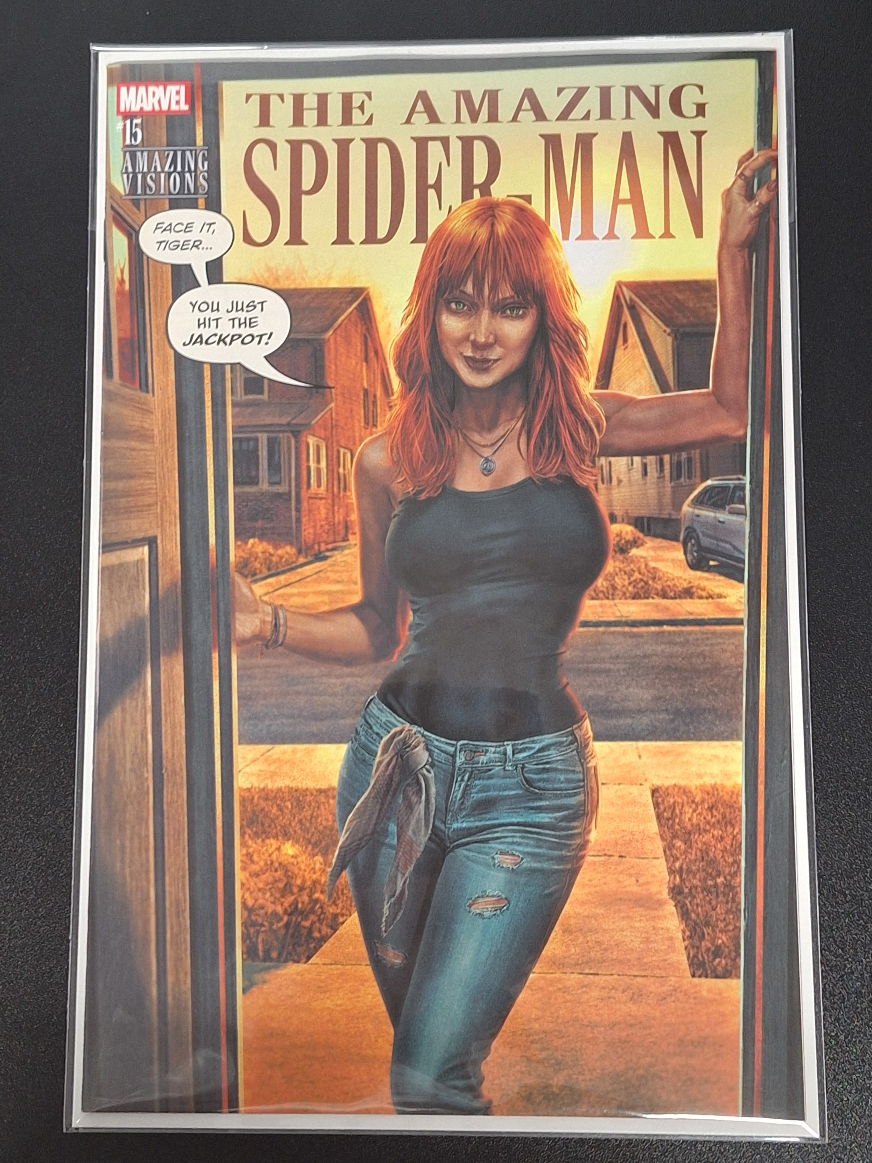 Amazing Spider-Man 15 Marvel 2025 Lee Bermejo Variant 1st Glitch