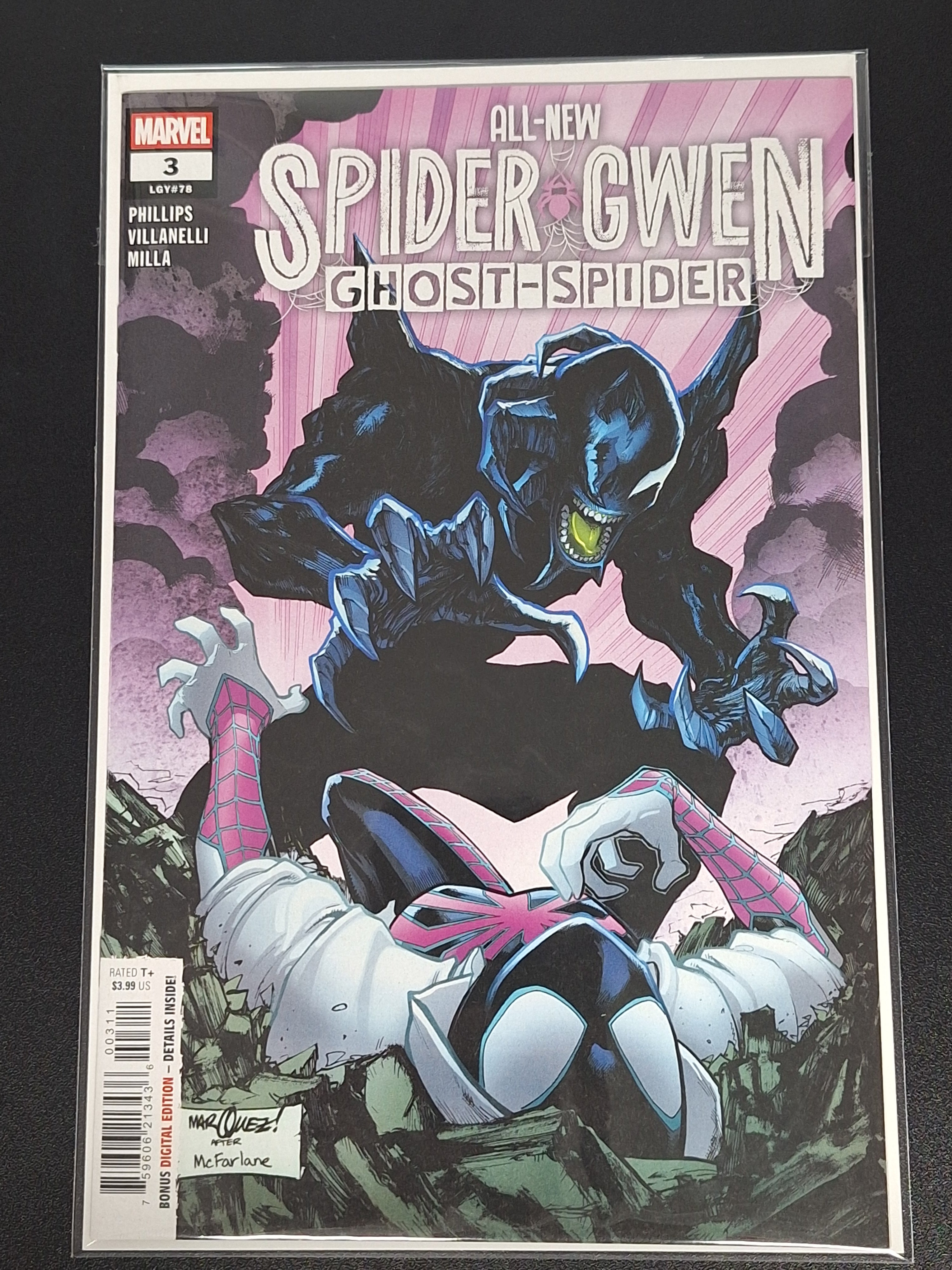 All-New Spider-Gwen Ghost-Spider 3 Marvel 2025 Cover A Marquez