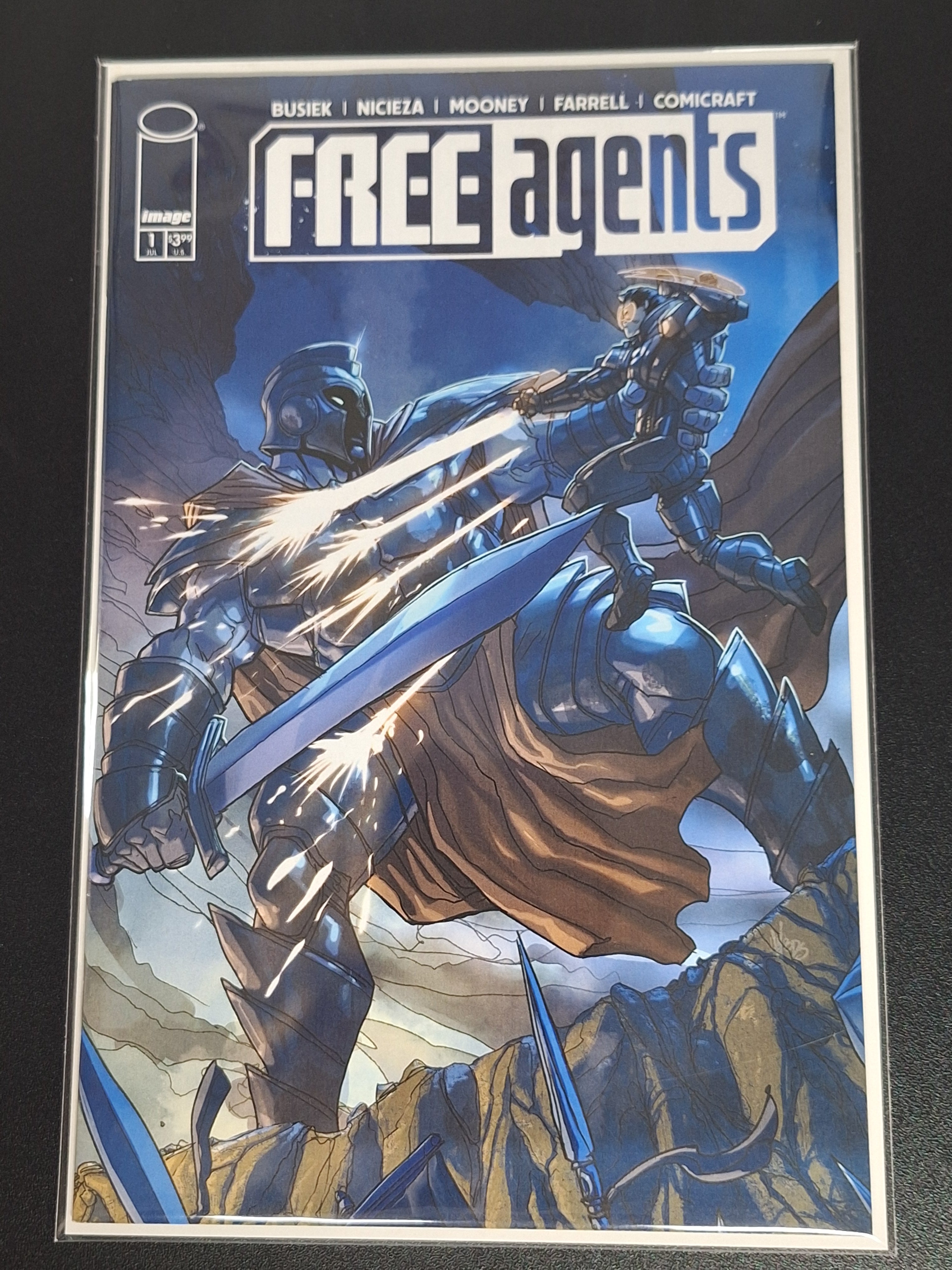 Free Agents 1 Image 2024 Pete Woods 1:50 Variant