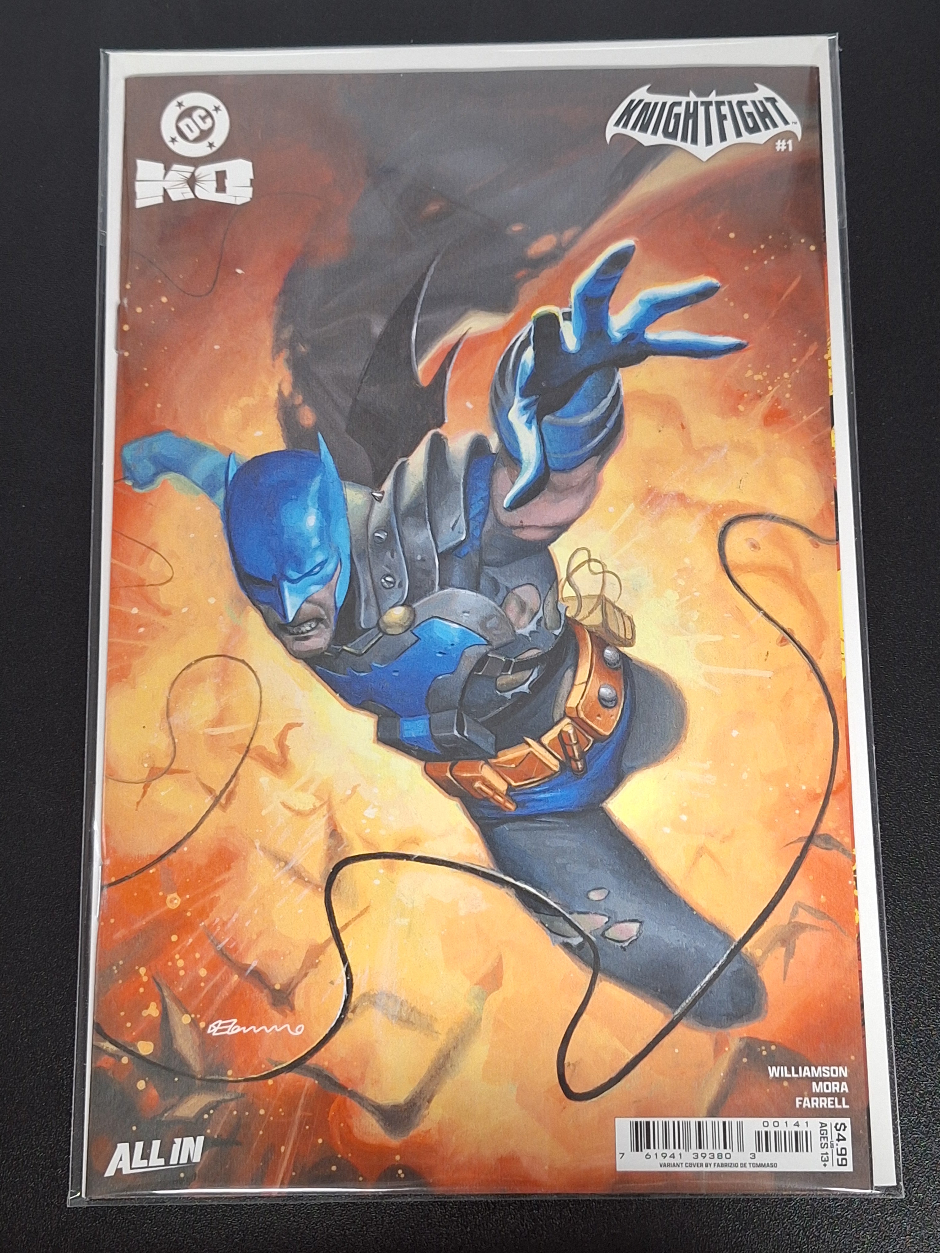 DC KO Knightfight 1 DC 2025Tommaso Variant 1st Batmen of the future