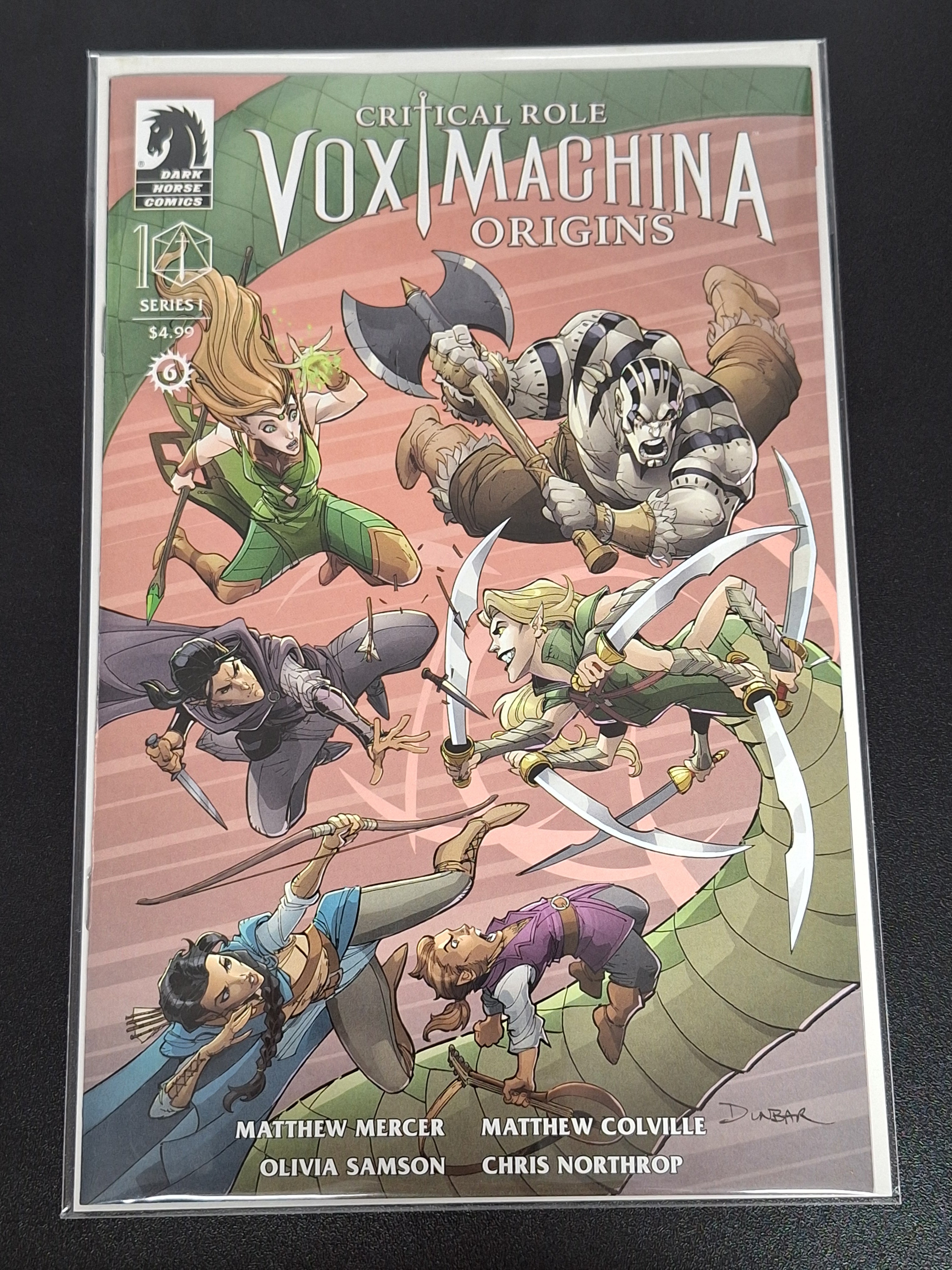 Critical Role Vox Machina Origins 6 Dark Horse 2025