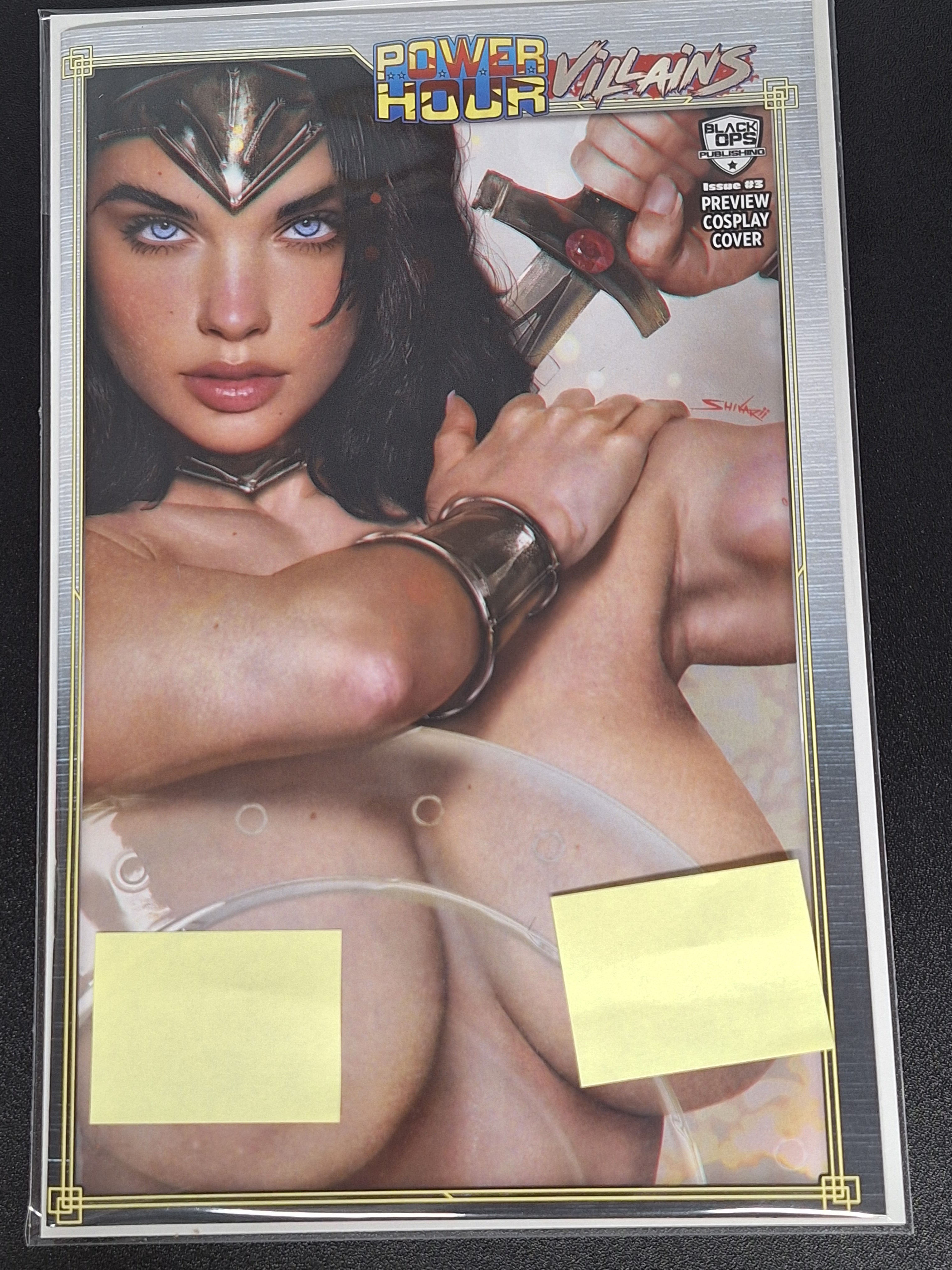 Power Hour 3 Shikarii Preview Up Close Naughty Princess Wonder Woman Shield Exclusive