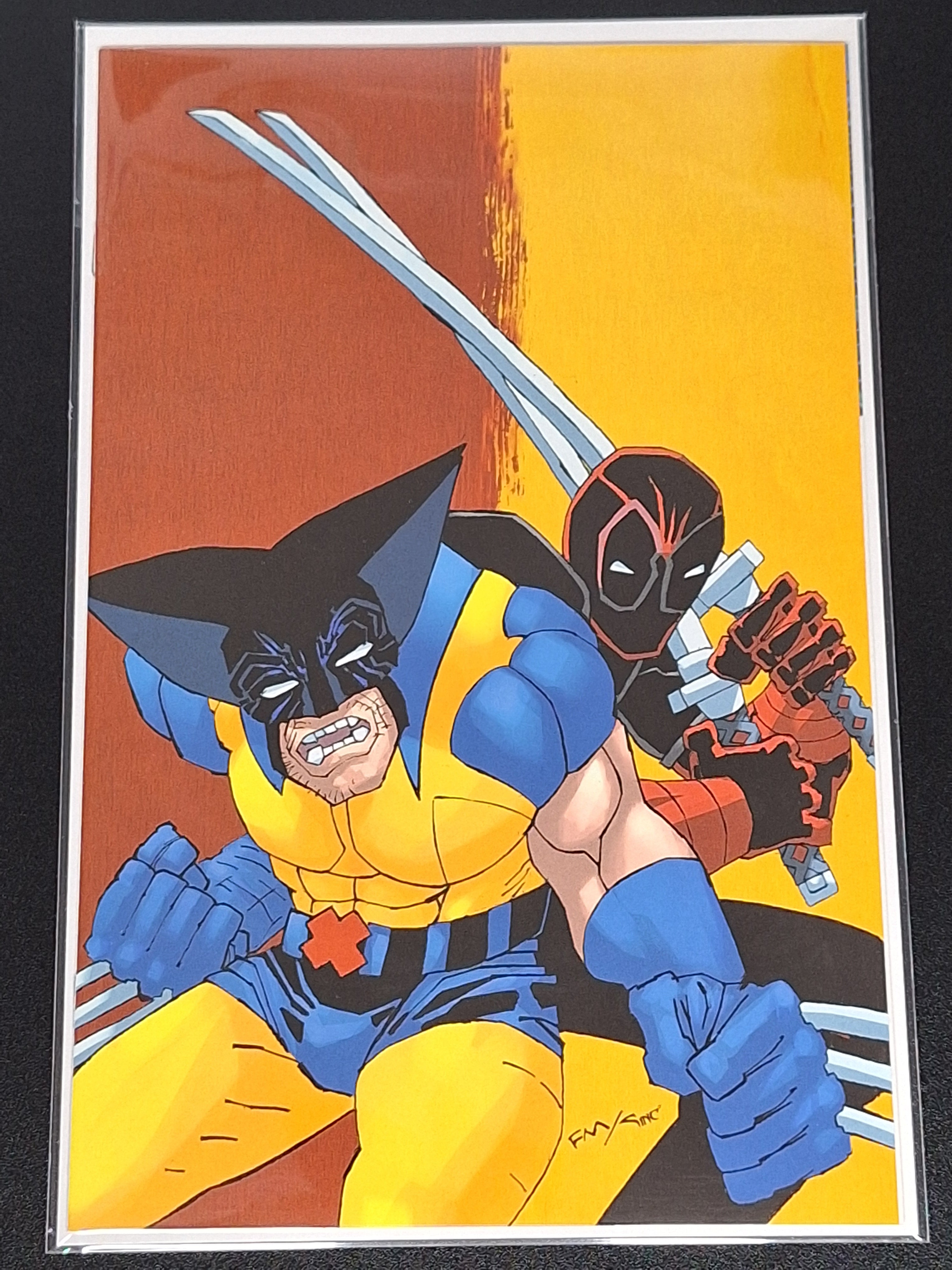Deadpool Wolverine 1 Frank Miller 1:100 Retailer Incentive Virgin Variant