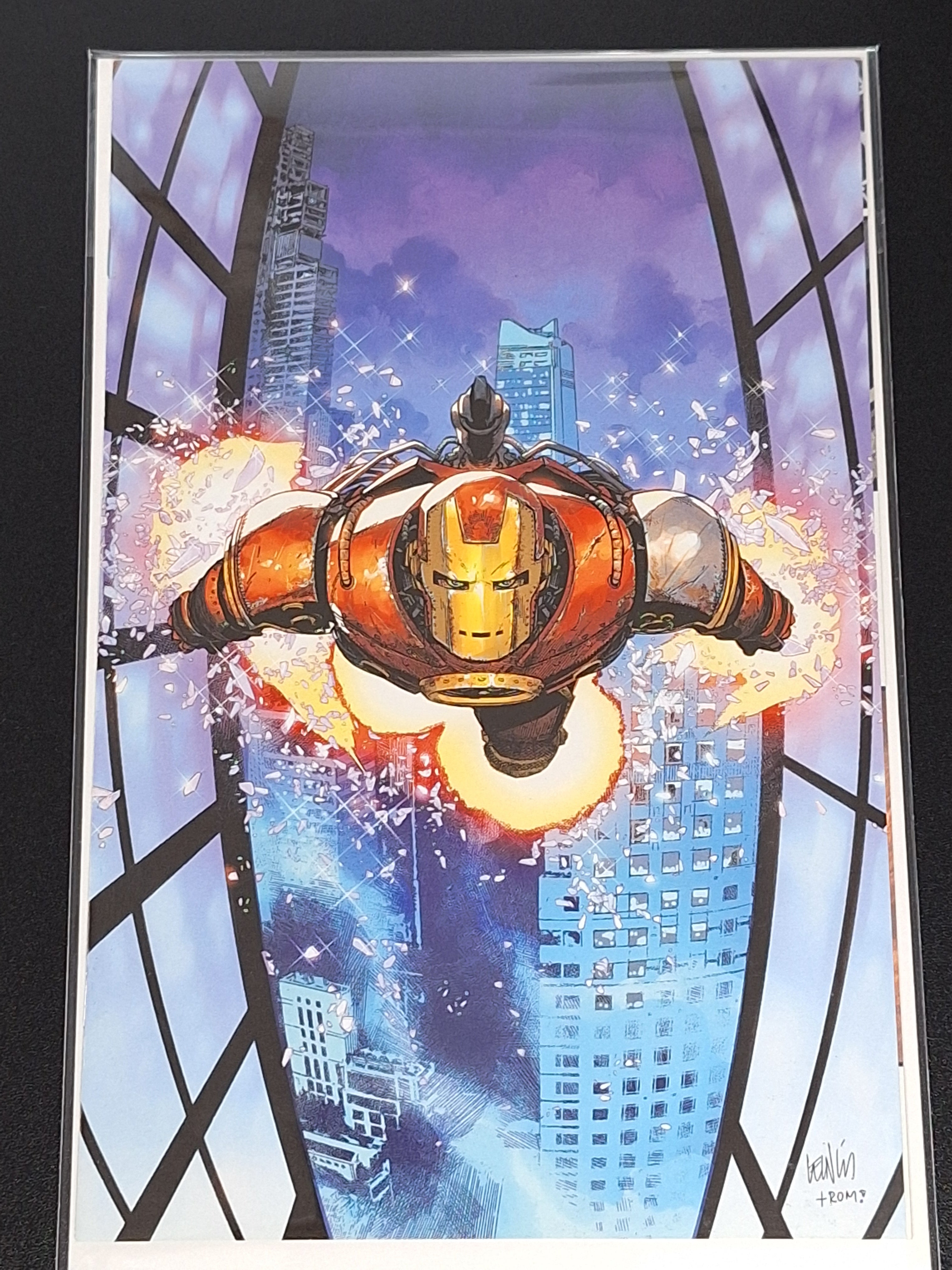 Iron Man 1 Leinil Yu 1:100 Retailer Incentive Virgin Variant