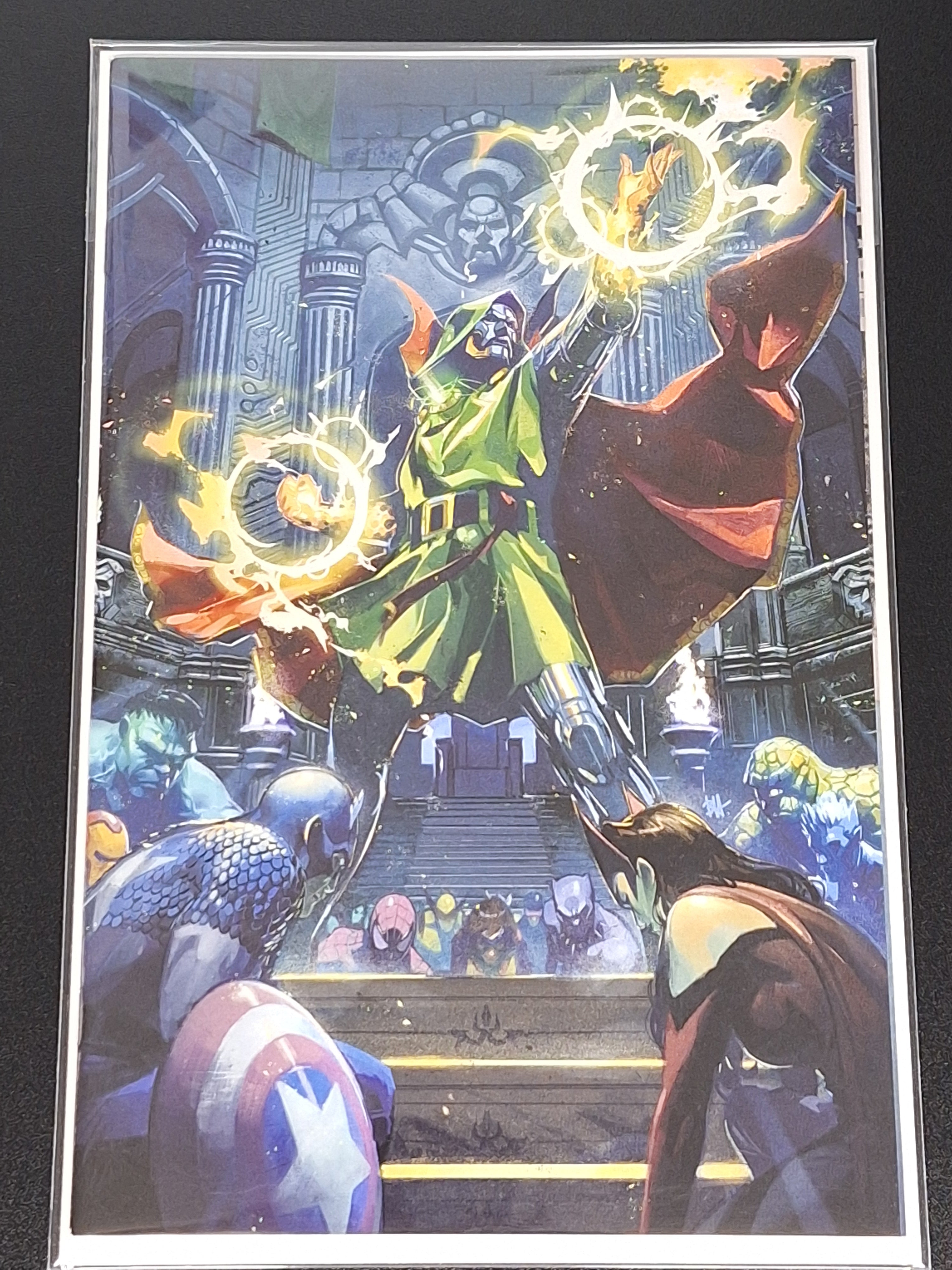 One World Under Doom 1 Ben Harvey 1:50 Retailer Incentive Virgin Variant