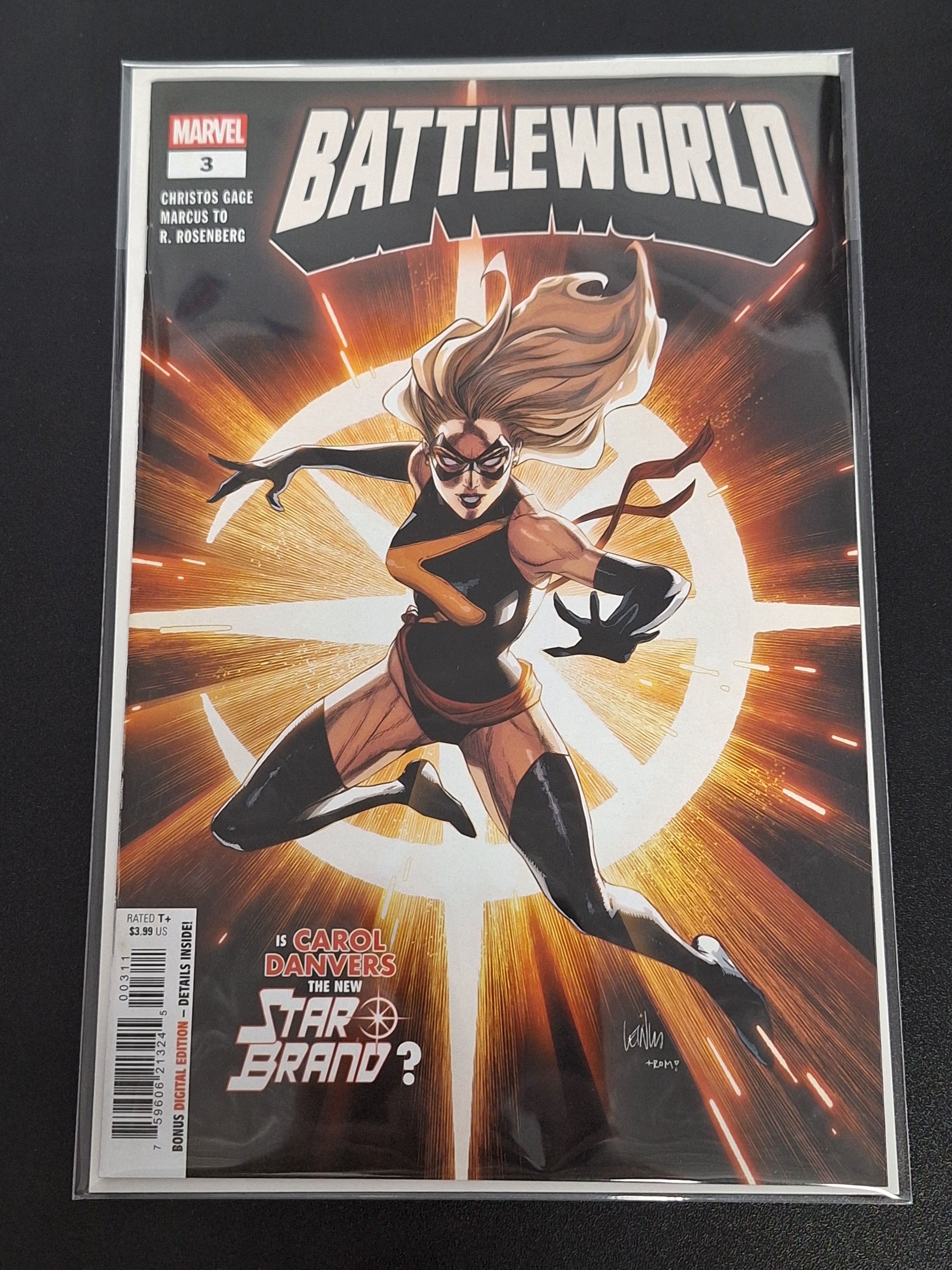 Battleworld 3 Marvel 2025 Cover A Carol Danvers Becomes The New Star Brand