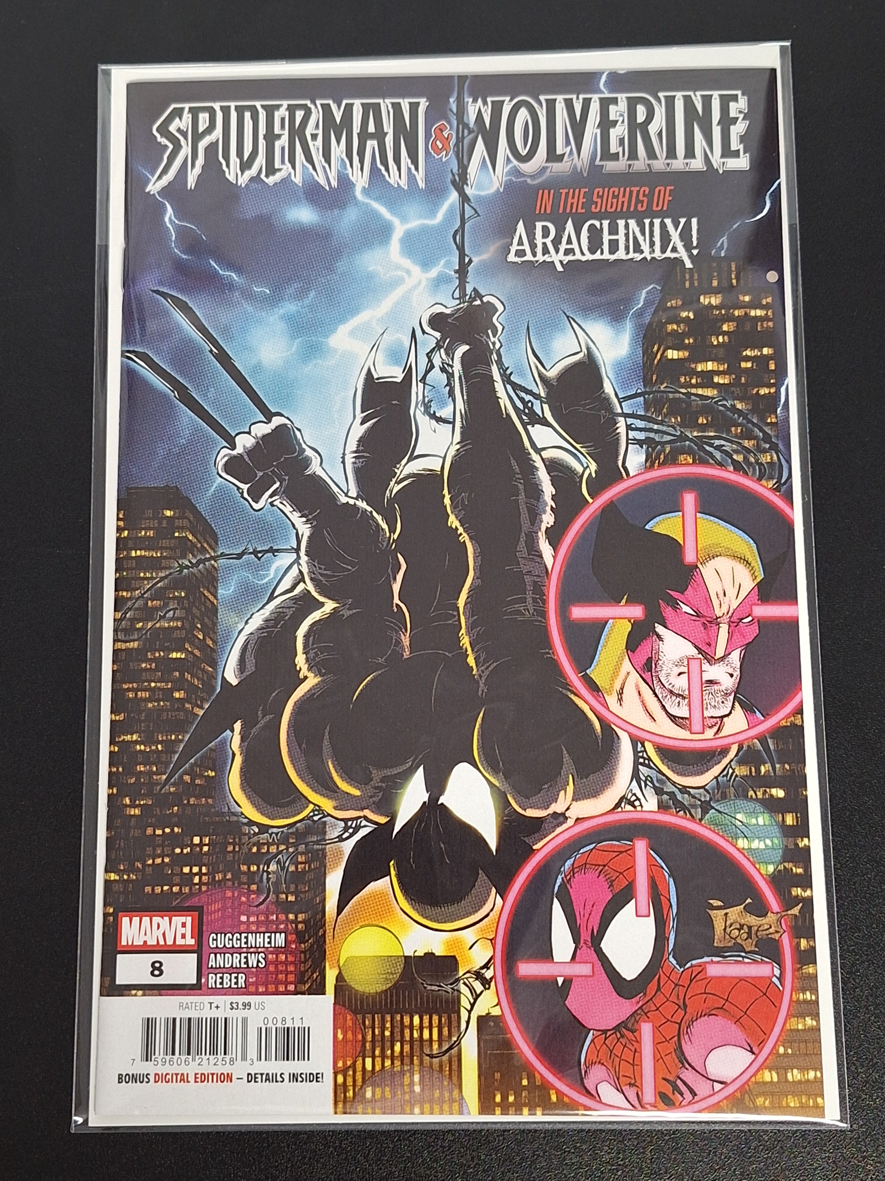 Spider-Man & Wolverine 8 Marvel 2025 Cover A 1st Cover of Arachinix