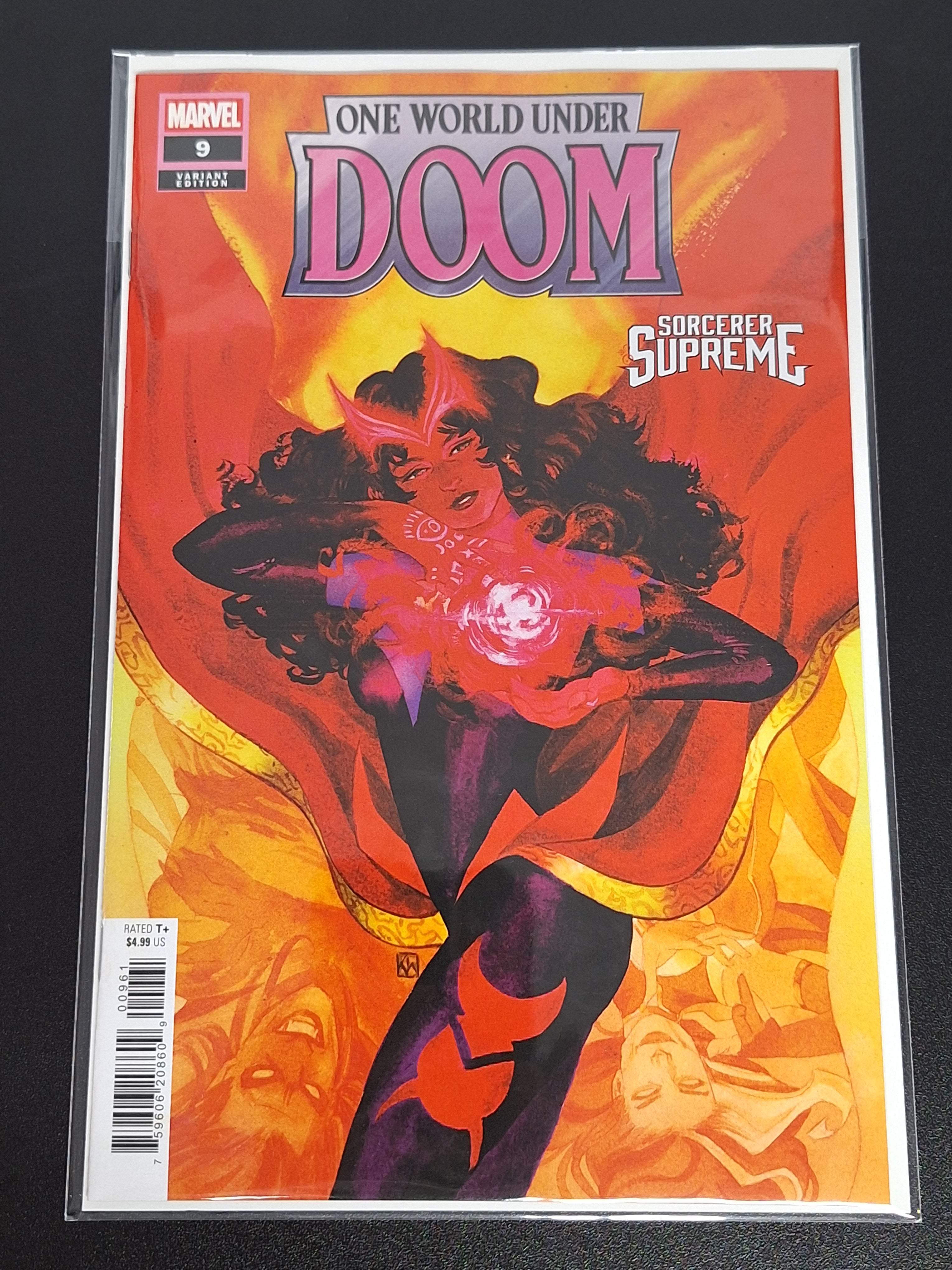 One World Under Doom 9 Marvel 2025 Spoilers Variant 1st New Sorcerer Supreme