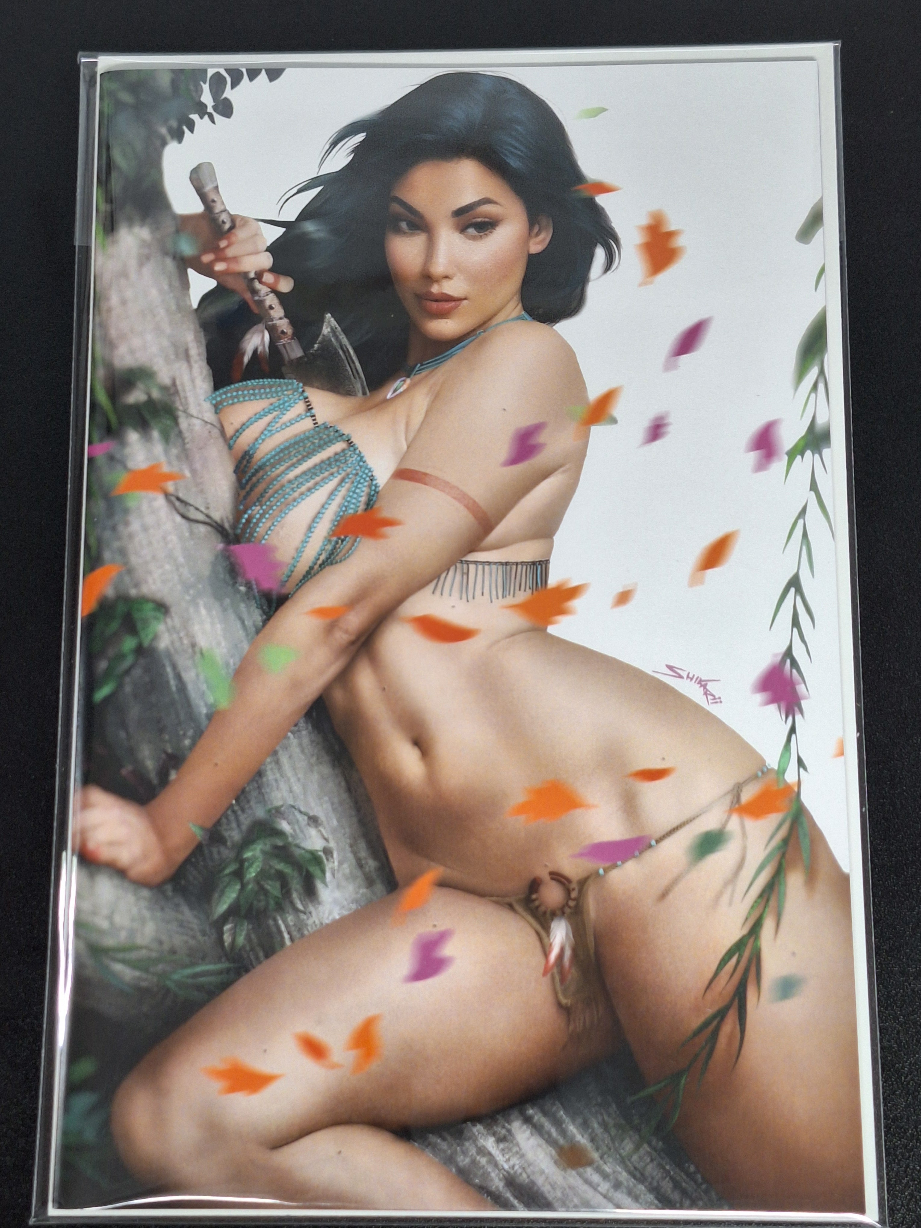 Power Hour 2 Shikarii 1:100 Retailer Appreciation Pocahontas Virgin Exclusive