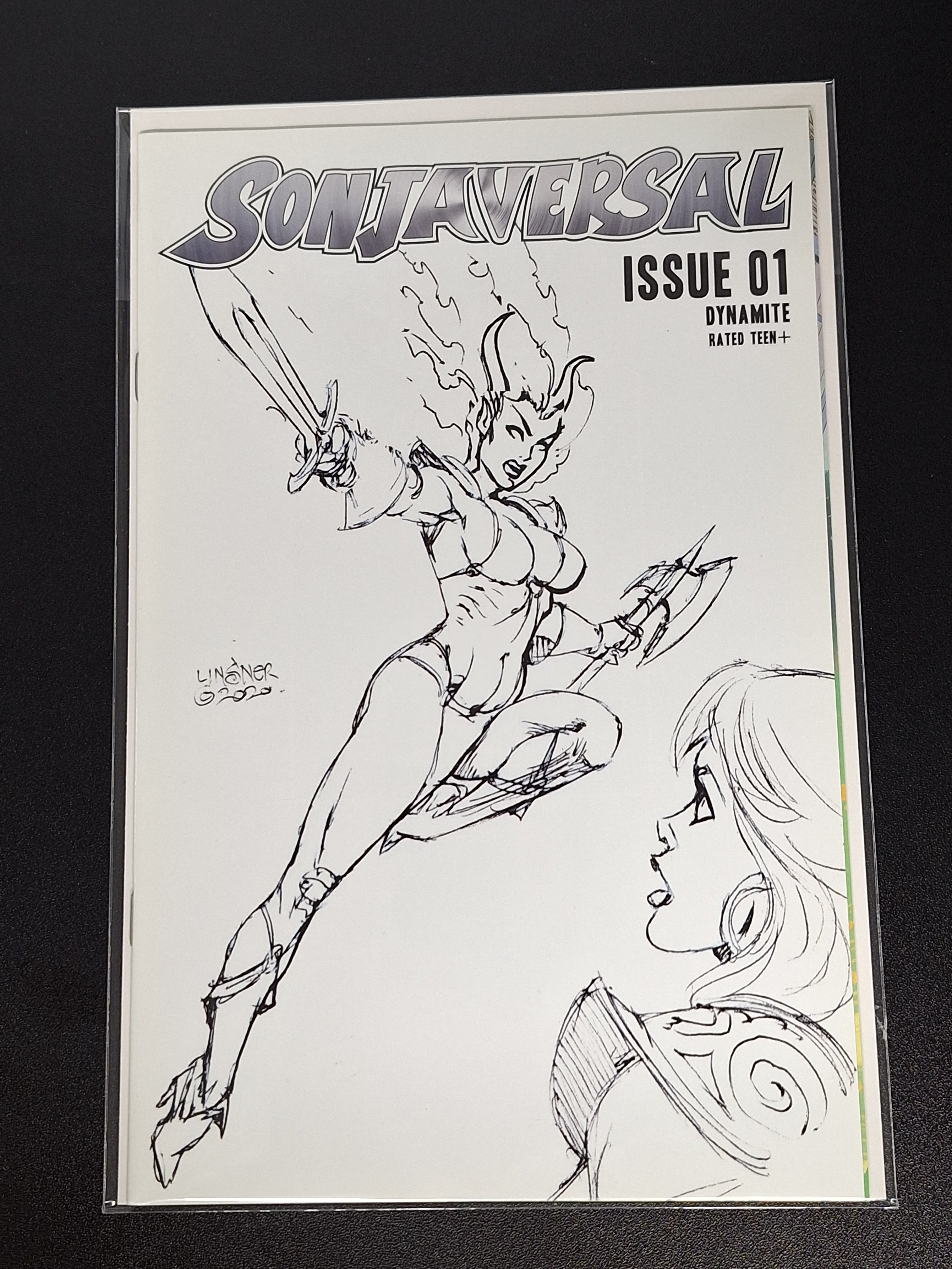 Sonjaversal 1 Dynamite 2921 Linsner 1:20 Variant