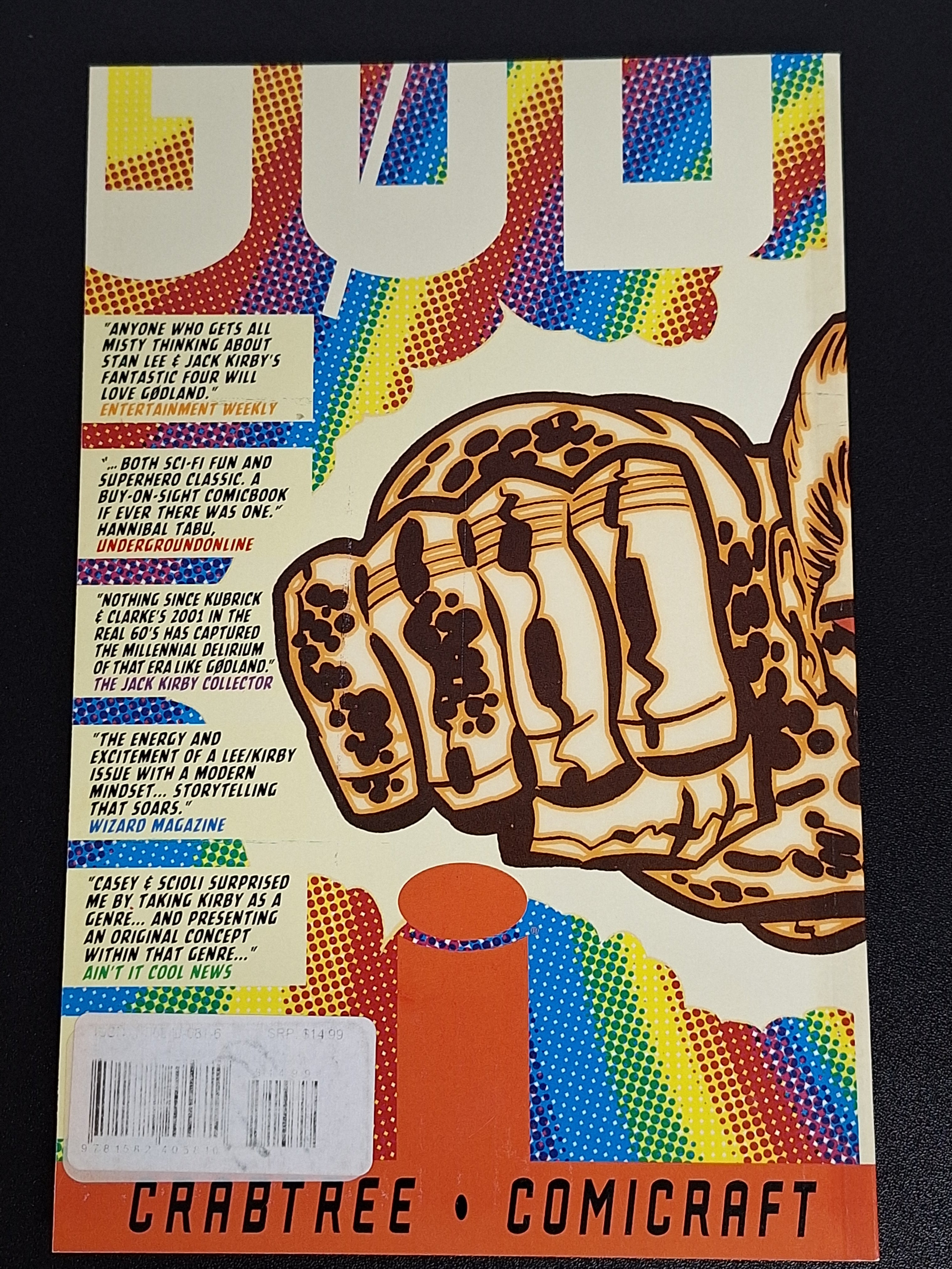 Godland Volume 1 Image Comics TPB