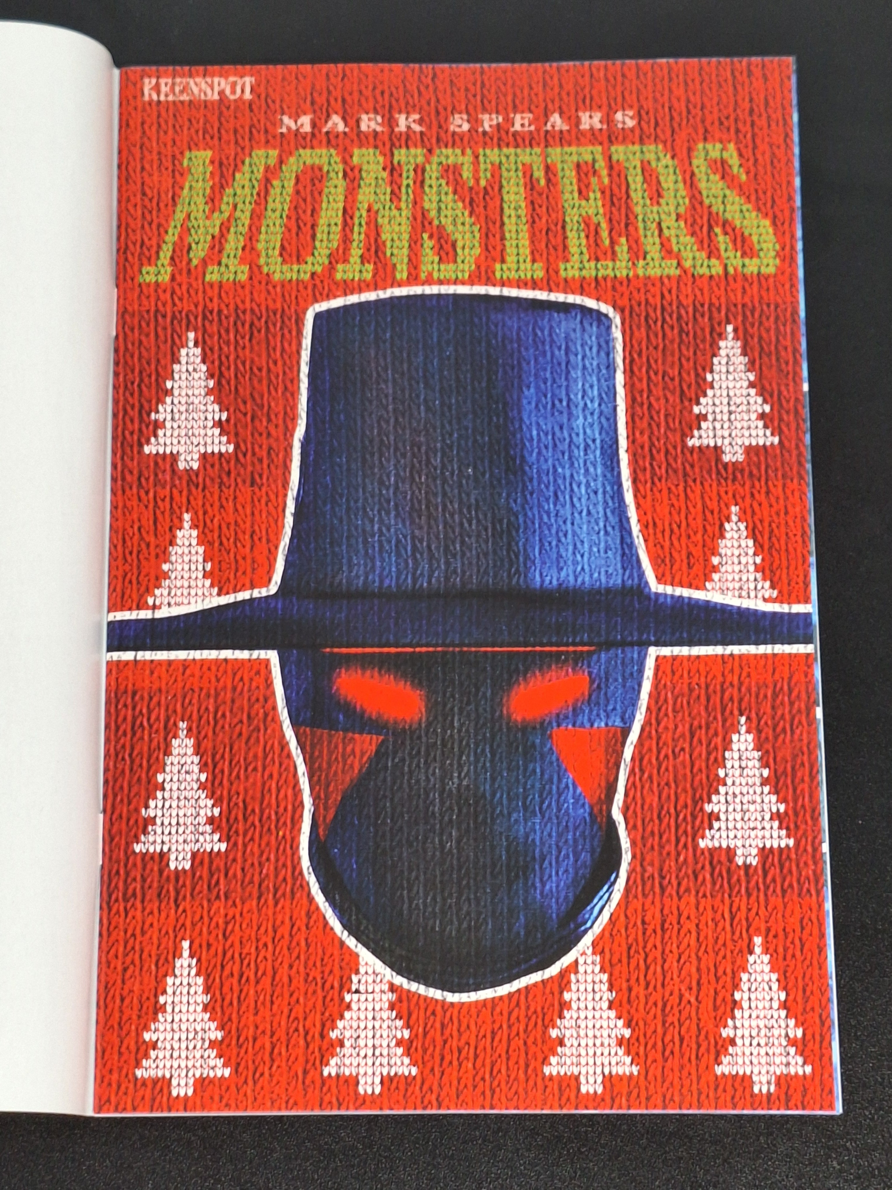 Mark Spears Monsters 8 Keenspot 2025 Blind Bag A68 Ugly Sweater Glow In The Dark 1:666 Variant