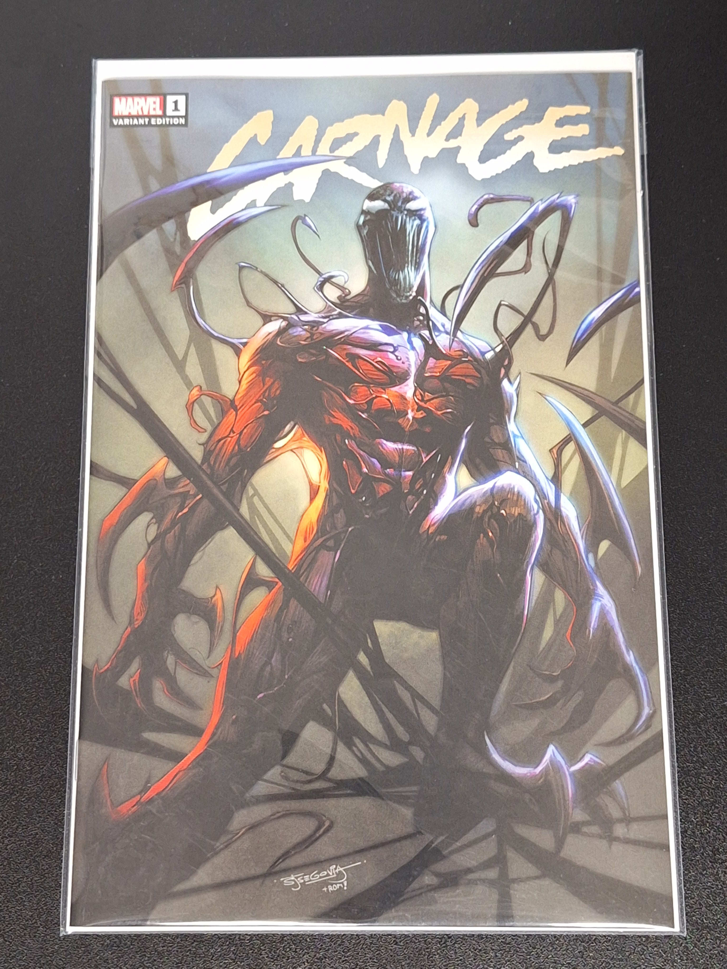 Carnage 1 Segovia Exclusive Limited To 3000 Copies