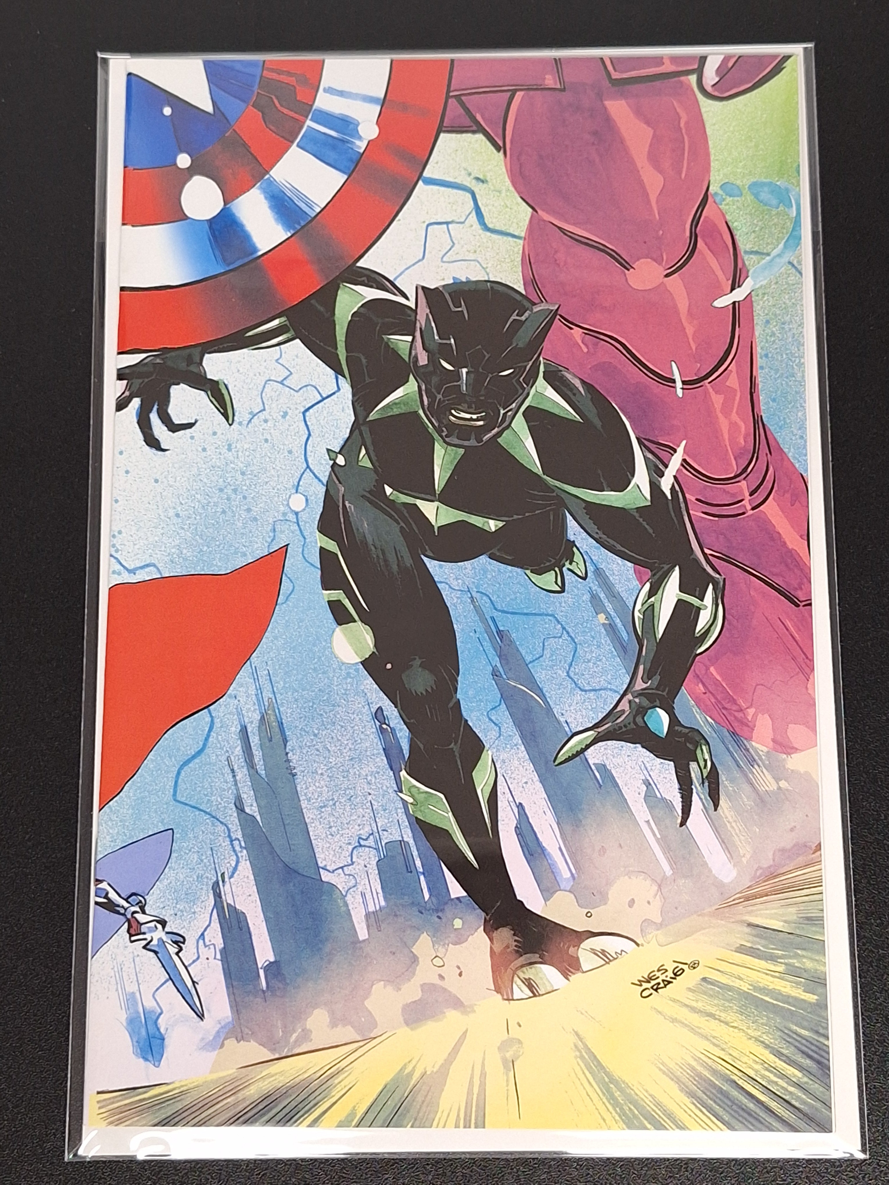 Ultimate Black Panther 8 Craig Retailer Incentive 1:100 Virgin Variant
