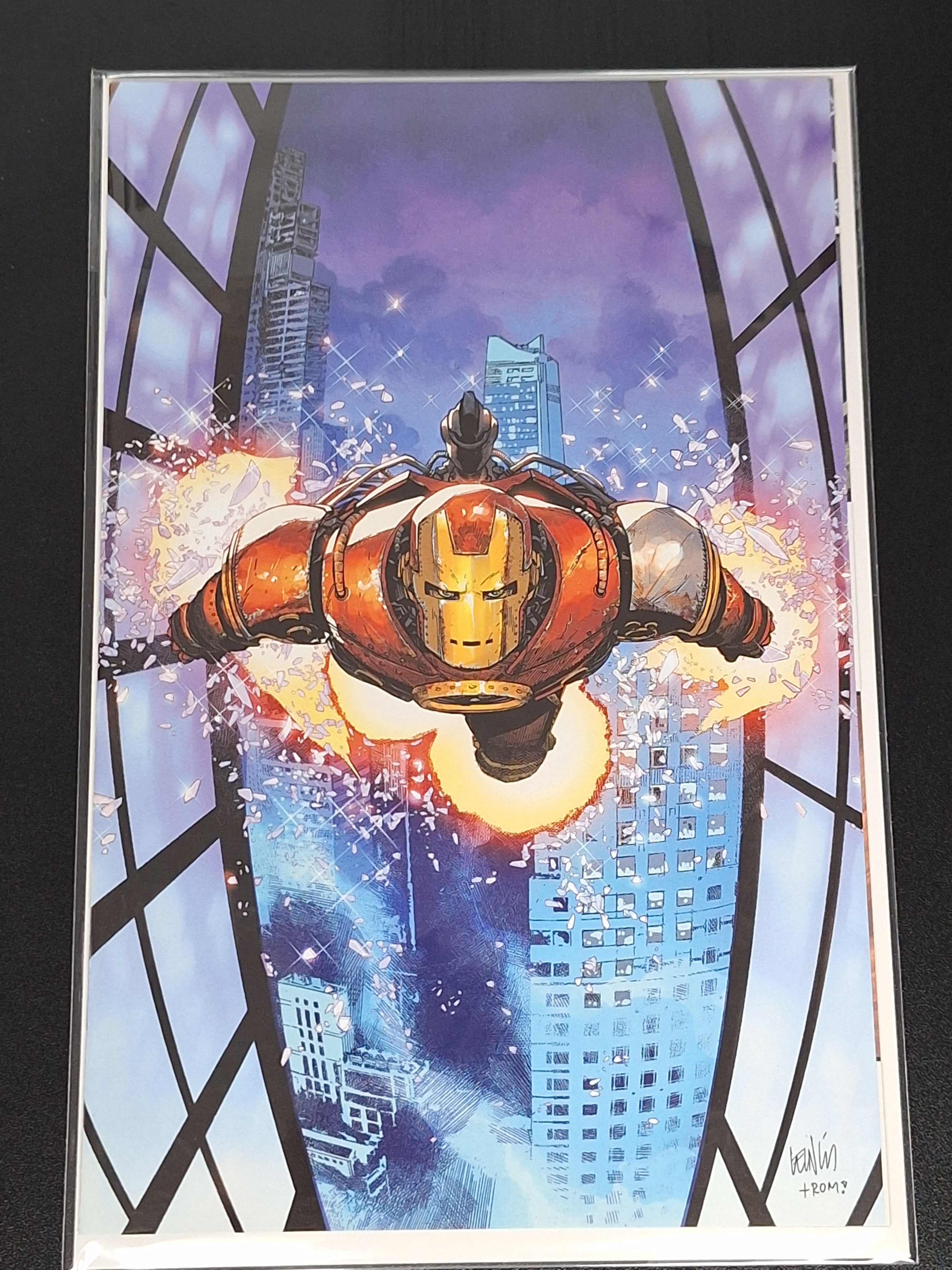Iron Man 1 Leinil Yu Retailer Incentive 1:100 Virgin Variant