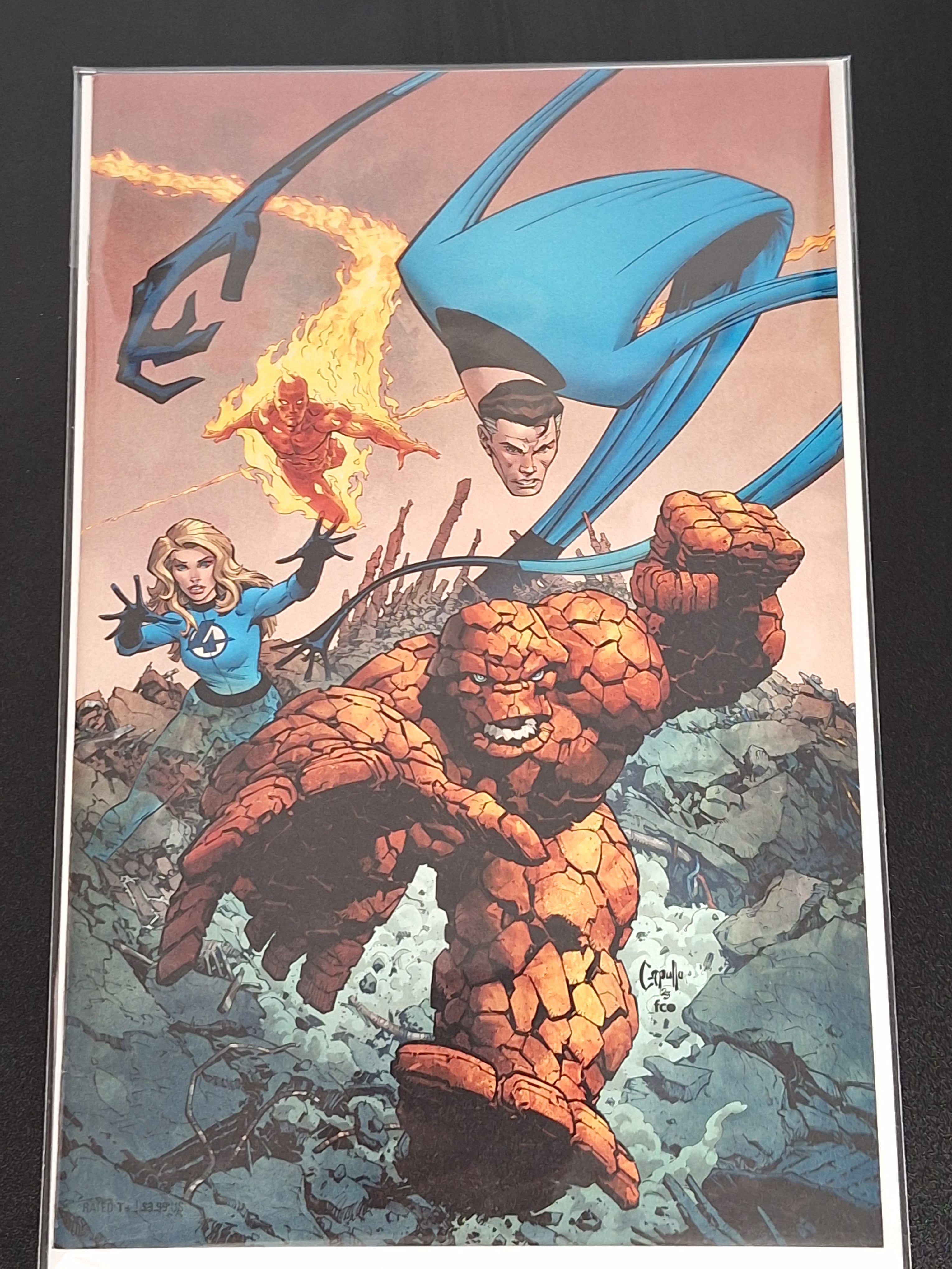 Fantastic Four 25 Greg Capullo Retailer Incentive 1:50 Virgin Variant