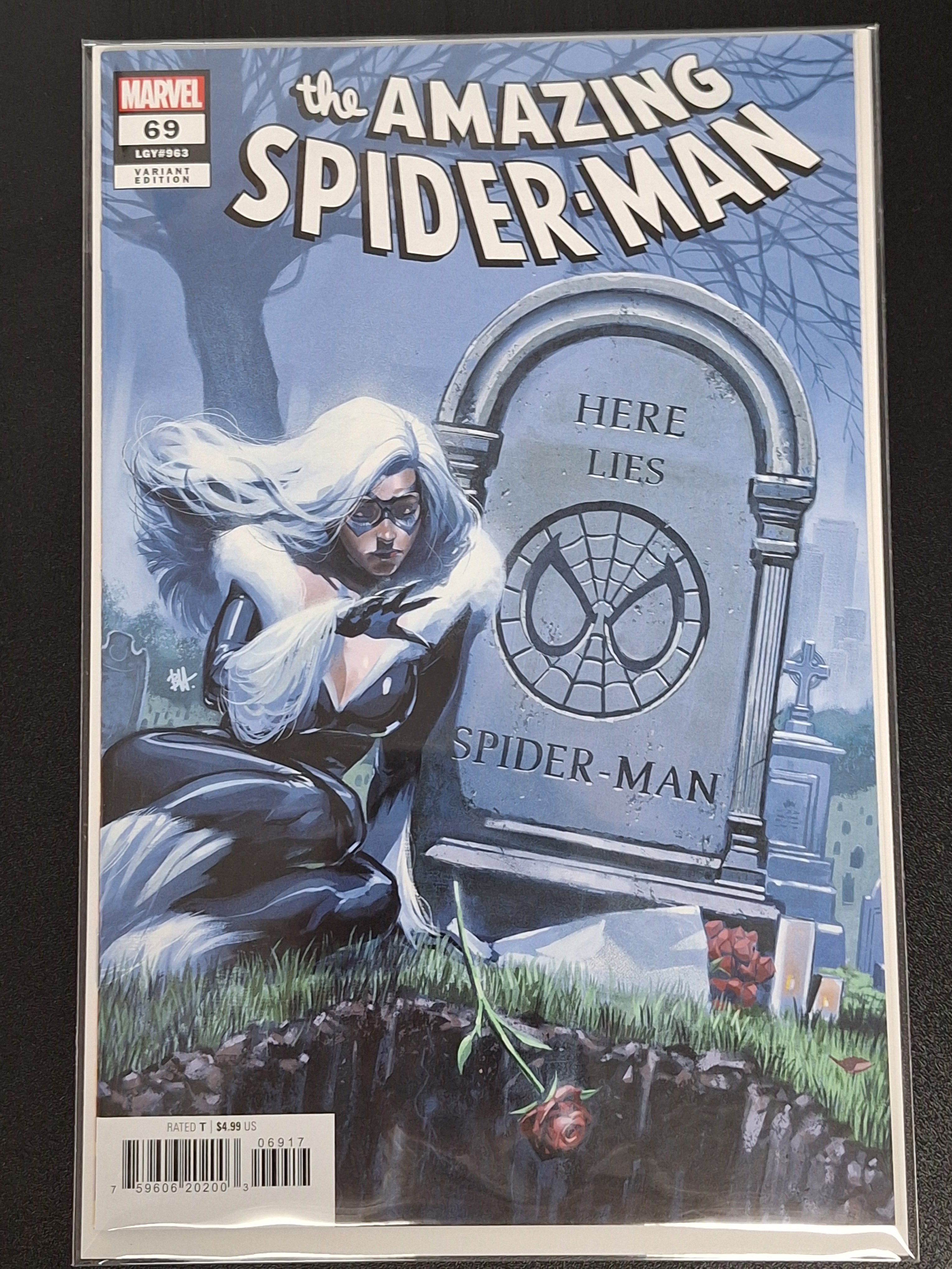 Amazing Spider-Man 69 Ben Harvey Retailer Incentive 1:25 Variant
