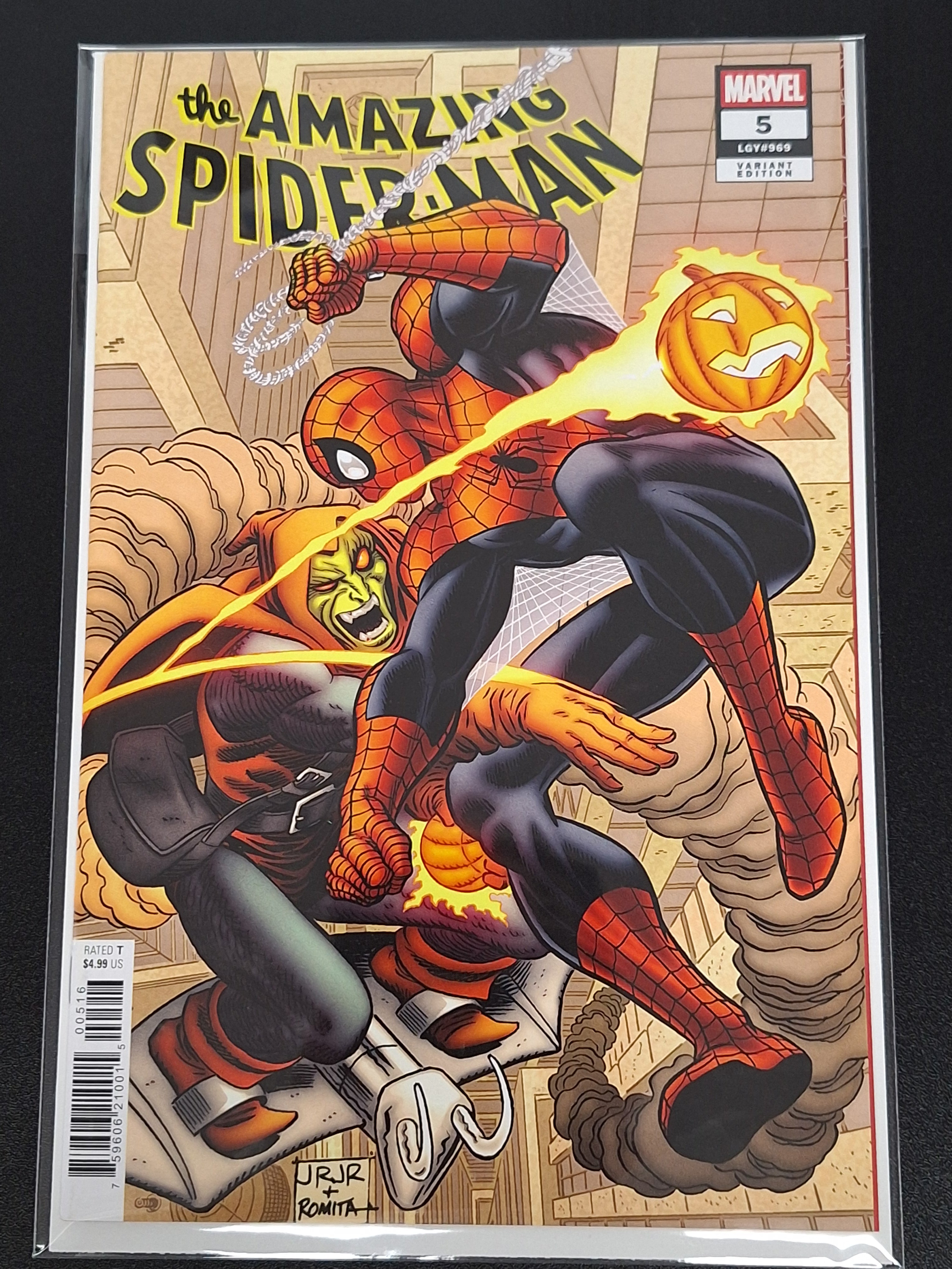 Amazing Spider-Man 5 John Romita JR Retailer Incentive 1:50 Variant