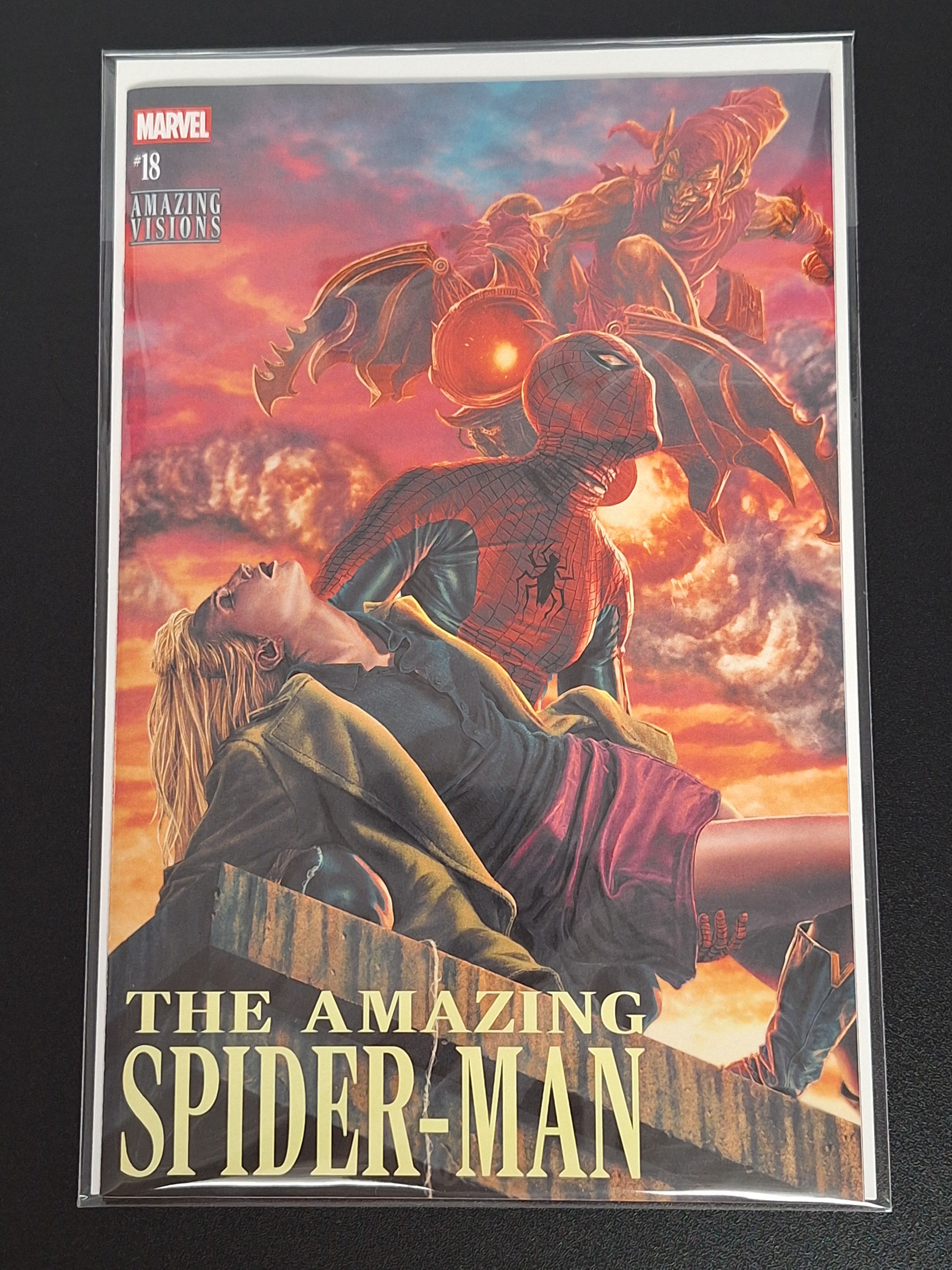 Amazing Spider-Man 18 Marvel 2026 Lee Bermejo Amazing Visions Variant