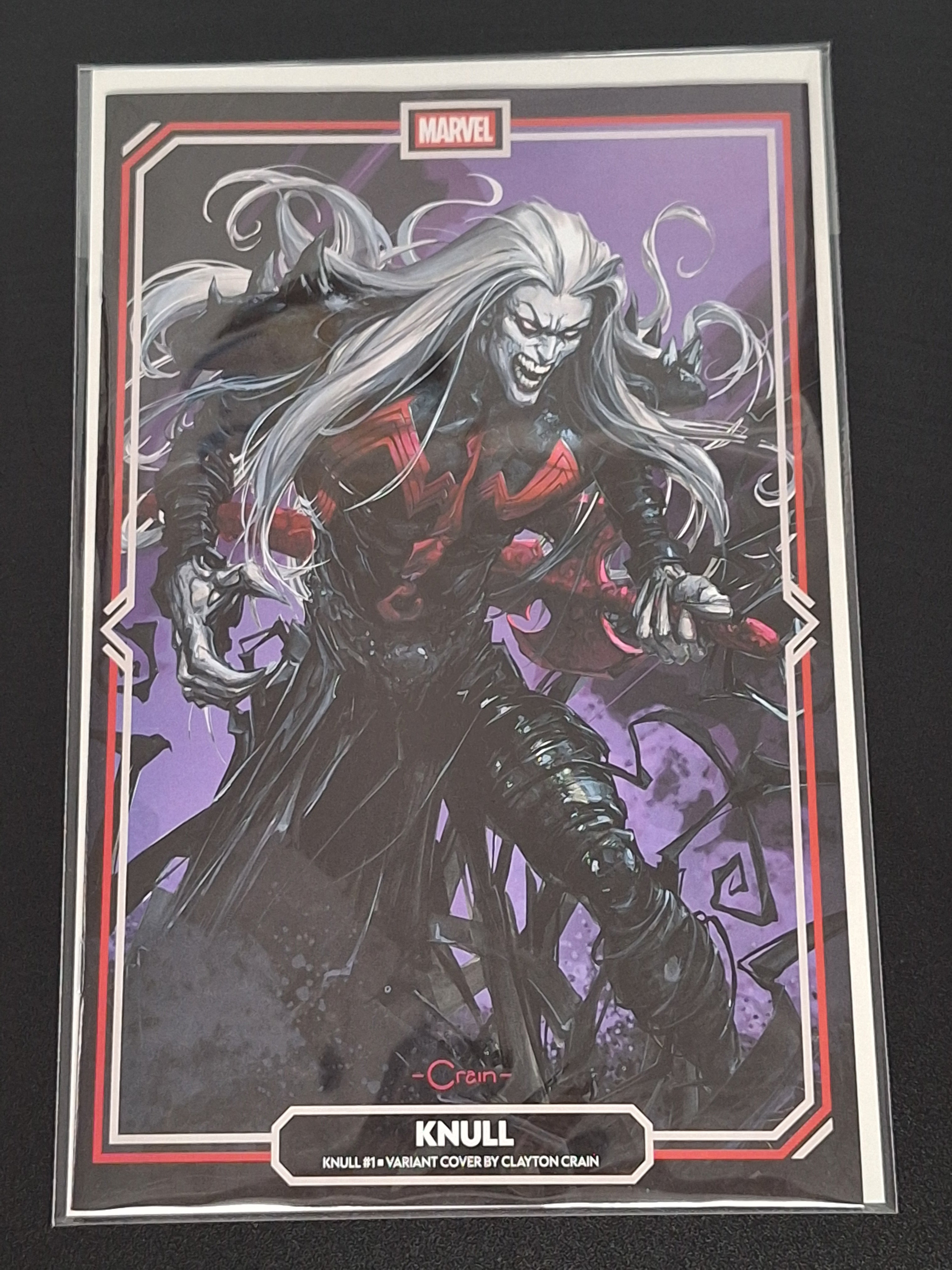 Knull 1 Marvel 2026 Clayton Crain Variant