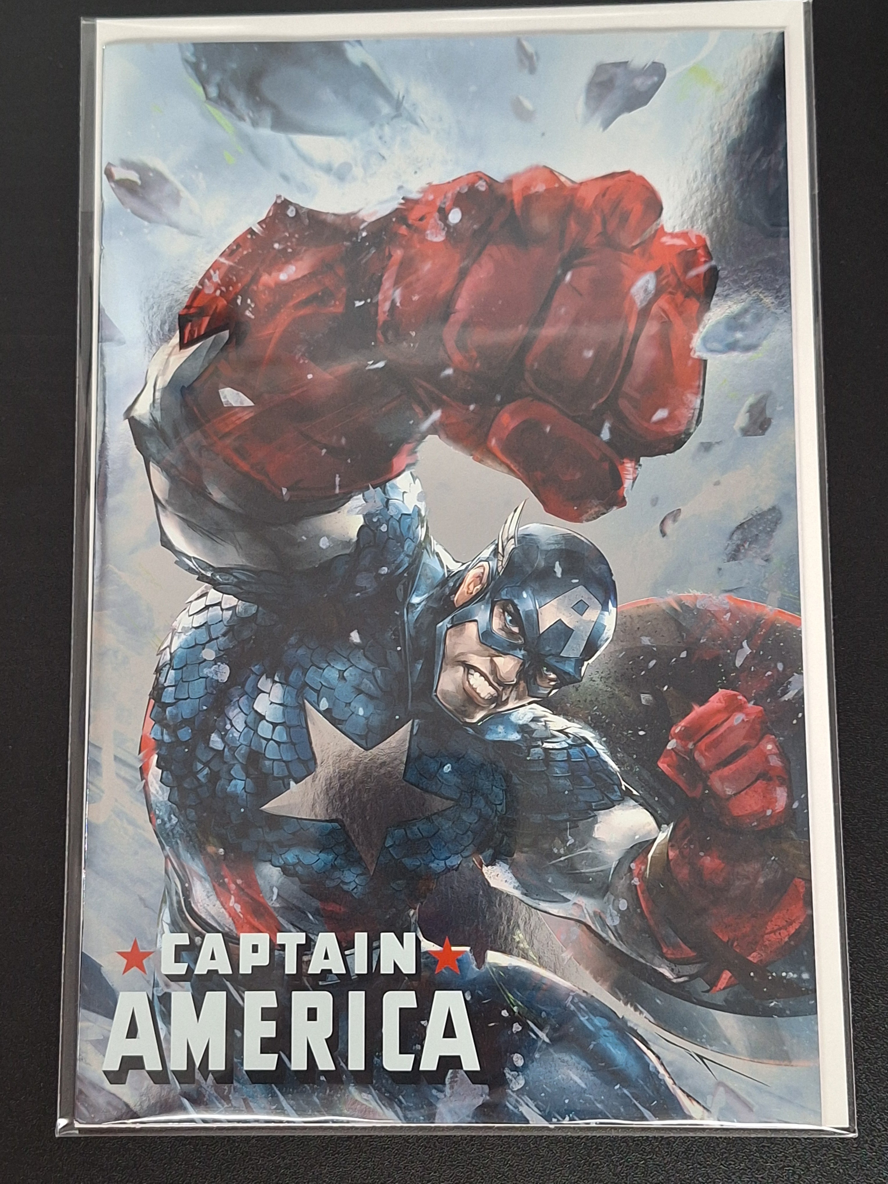 Captain America 6 Marvel 2025 Ivan Tao Foil Variant