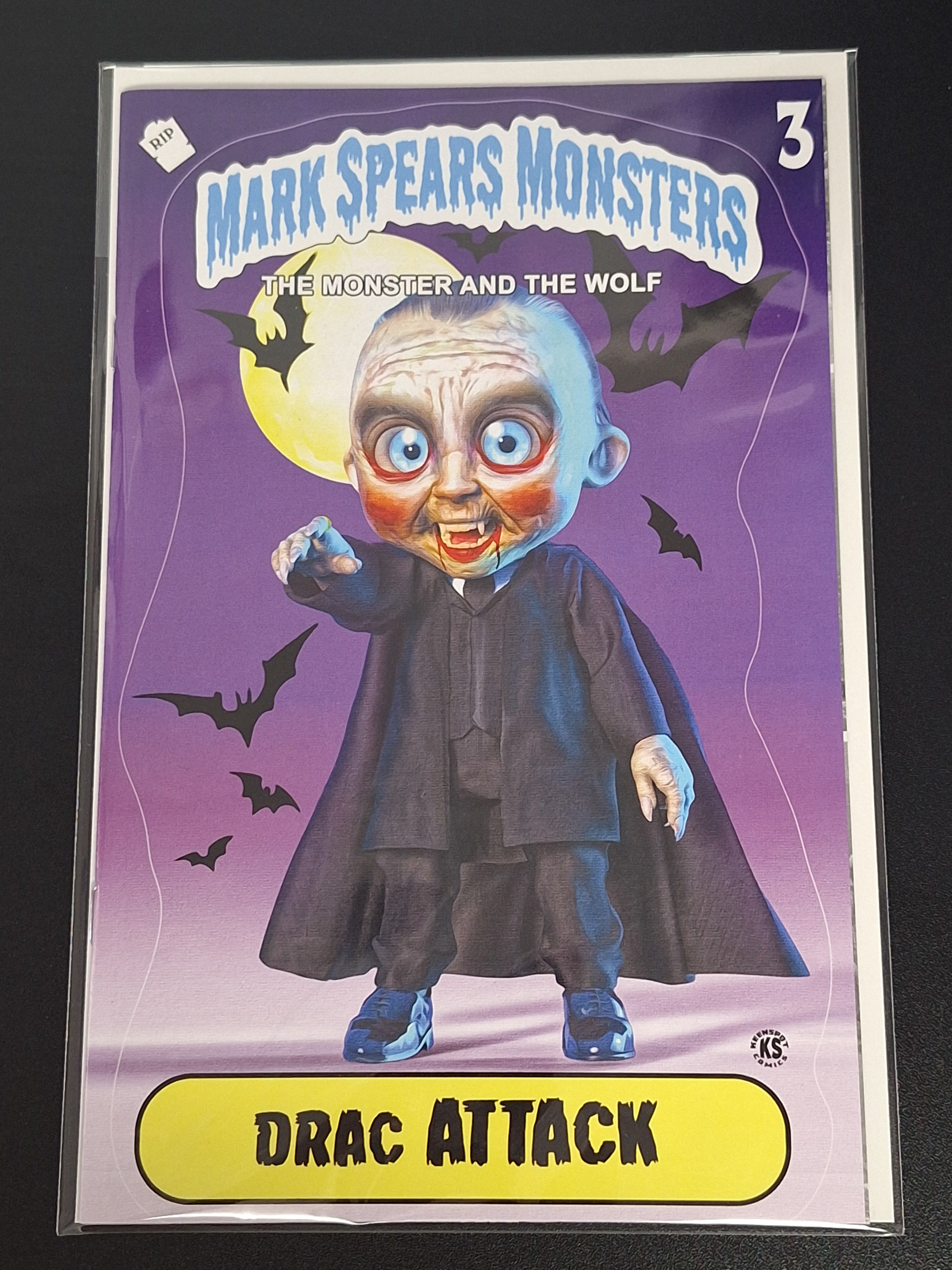 The Monster And The Wolf 2 Keenspot 2026 Mark Spears 1:25 Variant Drac Attack