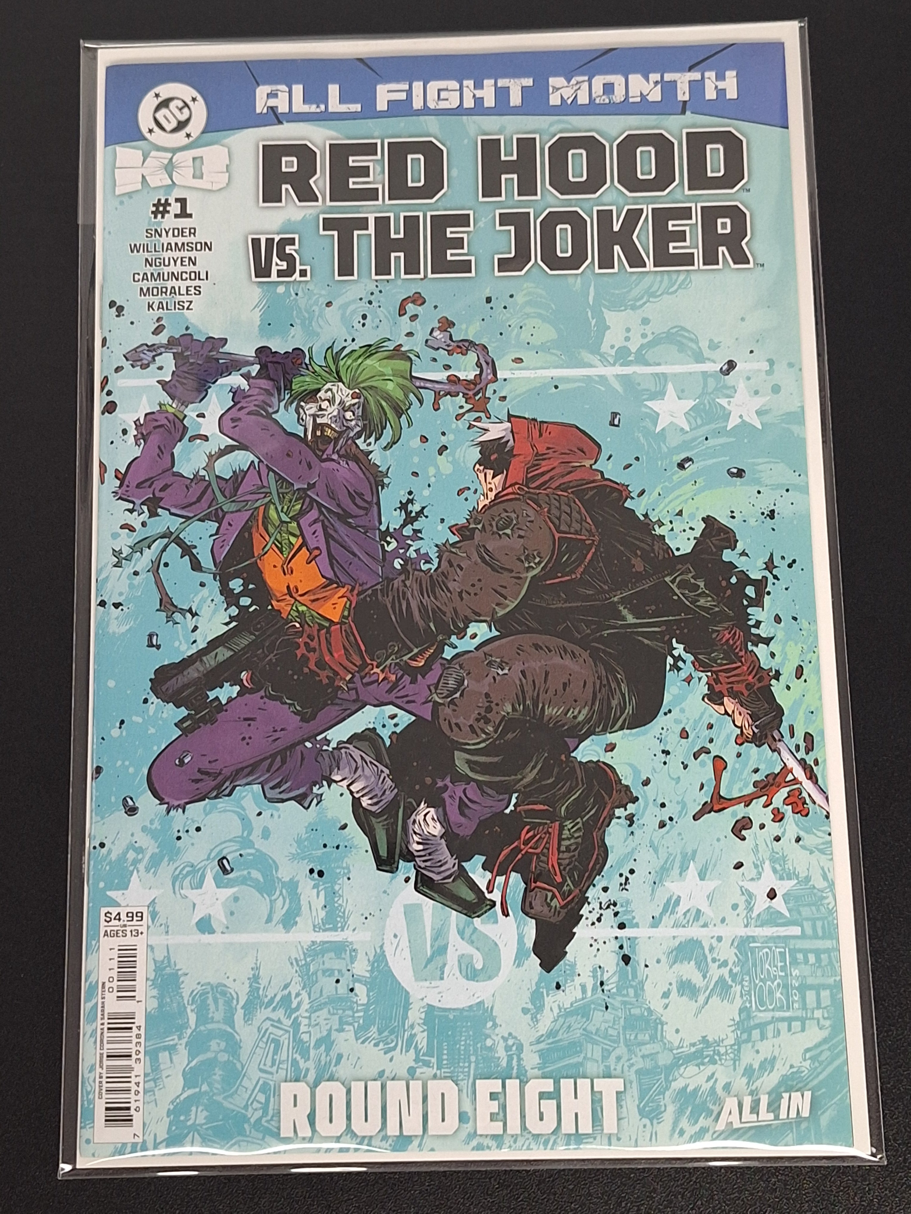 Red Hood VS The Joker 1 DC KO 2026 Cover A