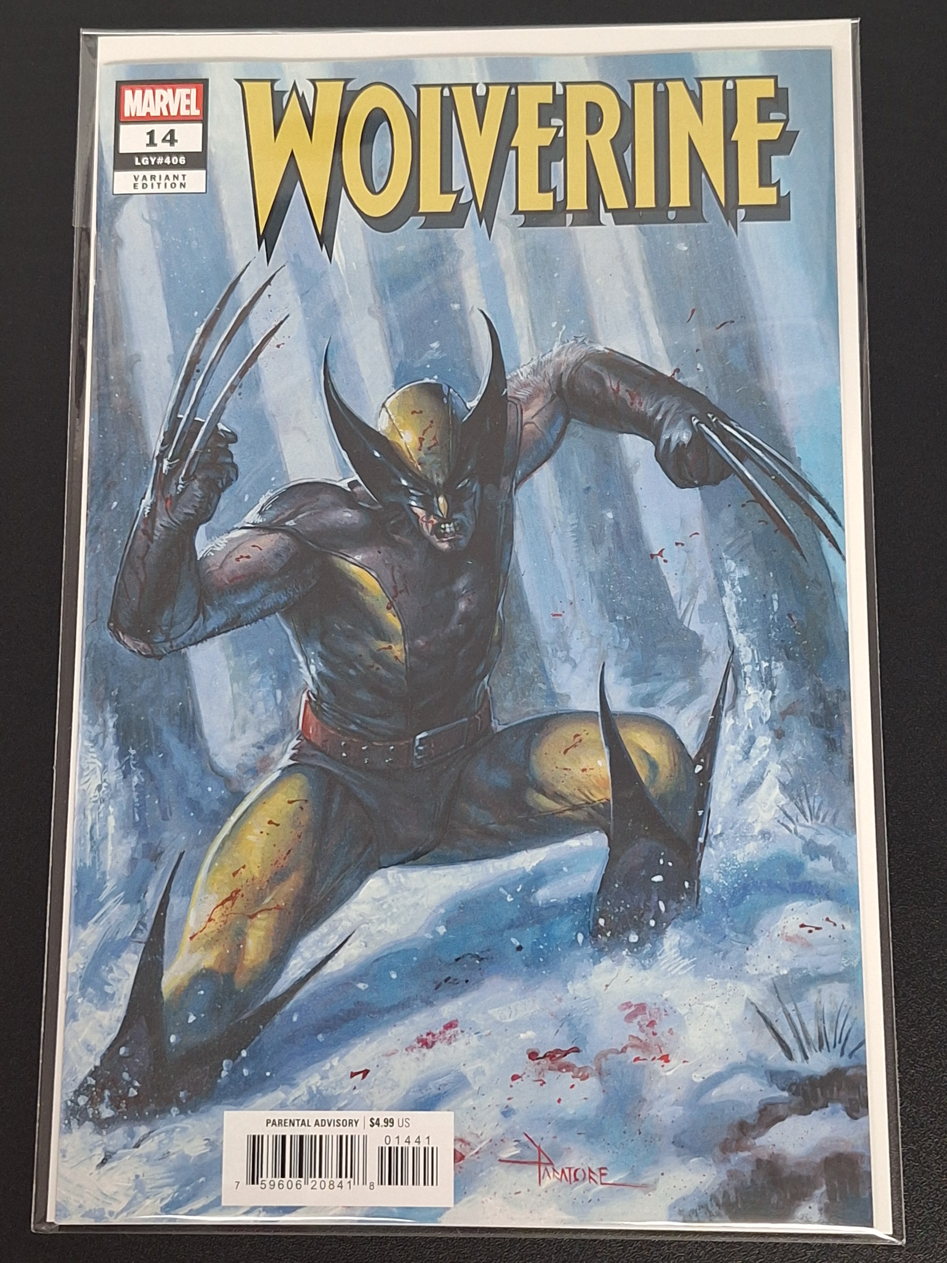 Wolverine 14 Marvel 2026 Paratore Variant
