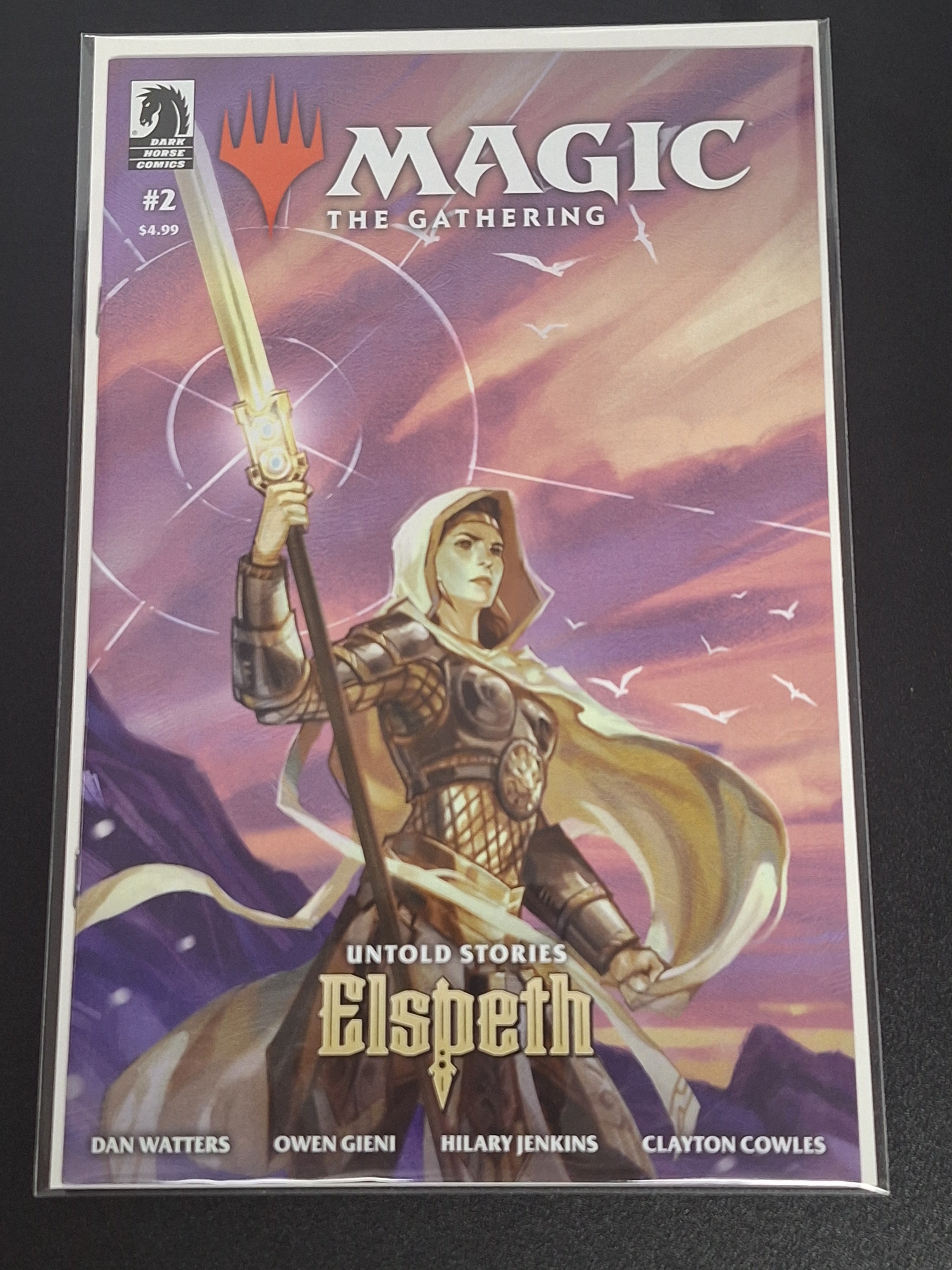 Magic the Gathering Untold Stories Elspeth 2 Dark Horse 2025 Cover B Jessica Fong