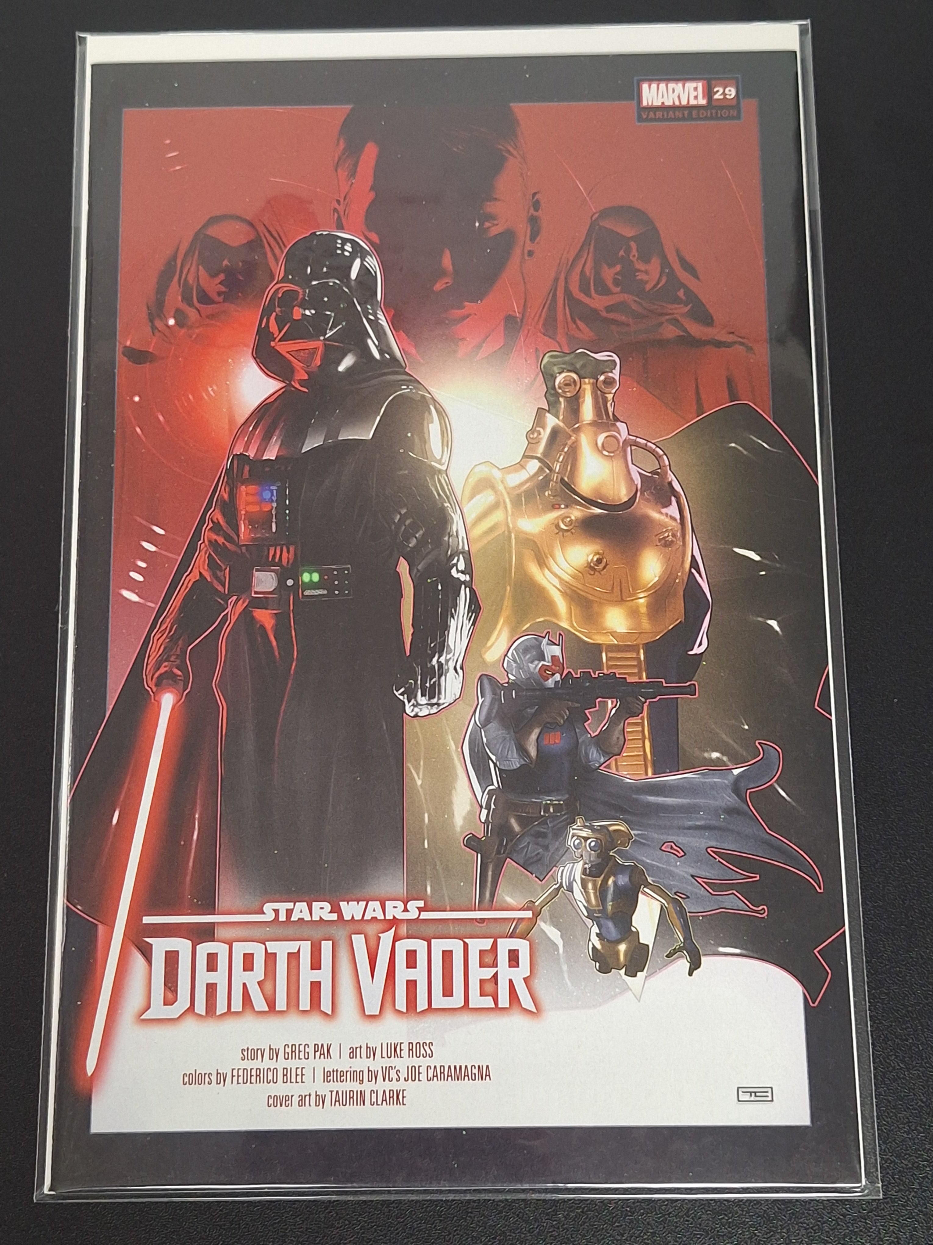 Star Wars Darth Vader 29 Marvel 2023 Taurin Clarke Variant