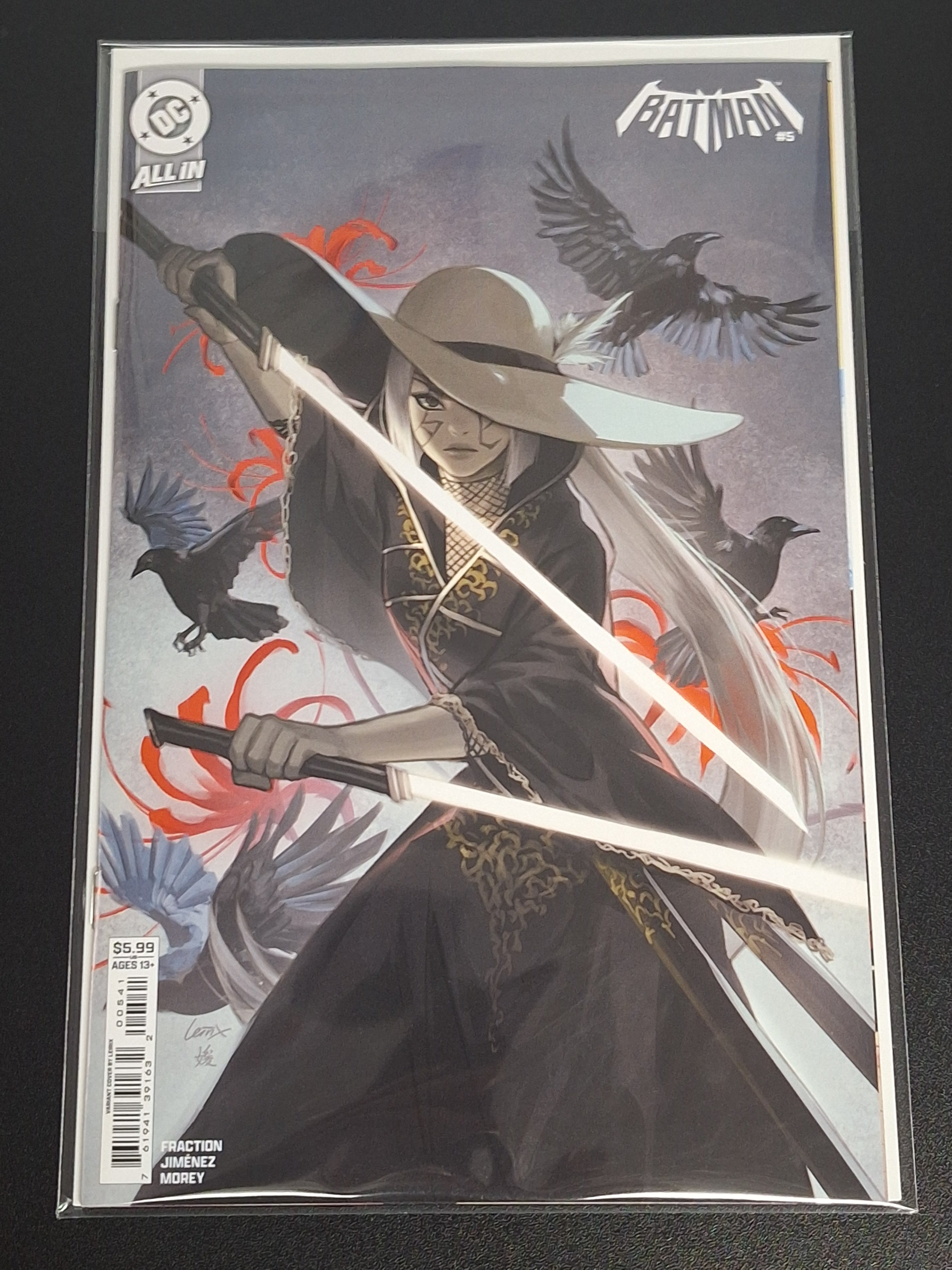 Batman 5 DC 2026 Leirix Variant 1st Lady Death Man
