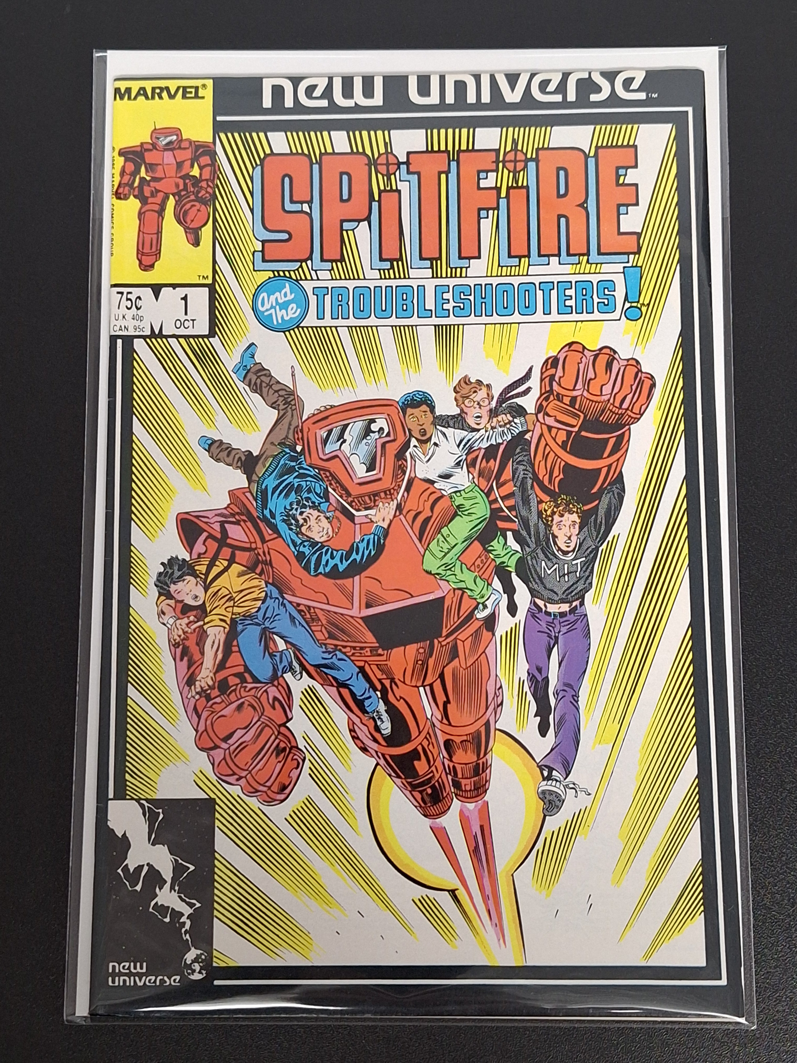 Spitfire 1 Marvel New Universe 1986