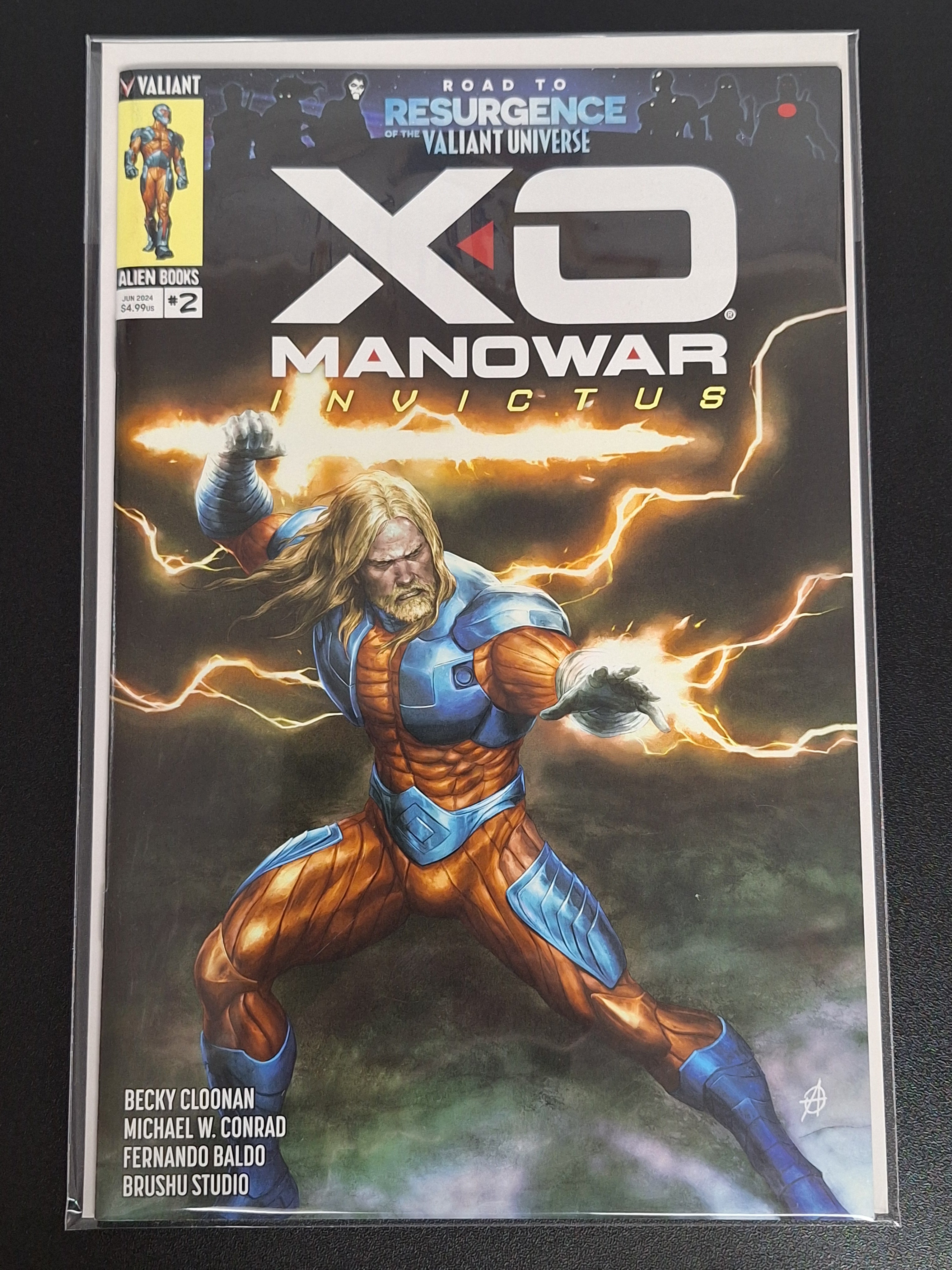 X-O Manowar Invictus 2 Valiant 2024 Allesio Variant