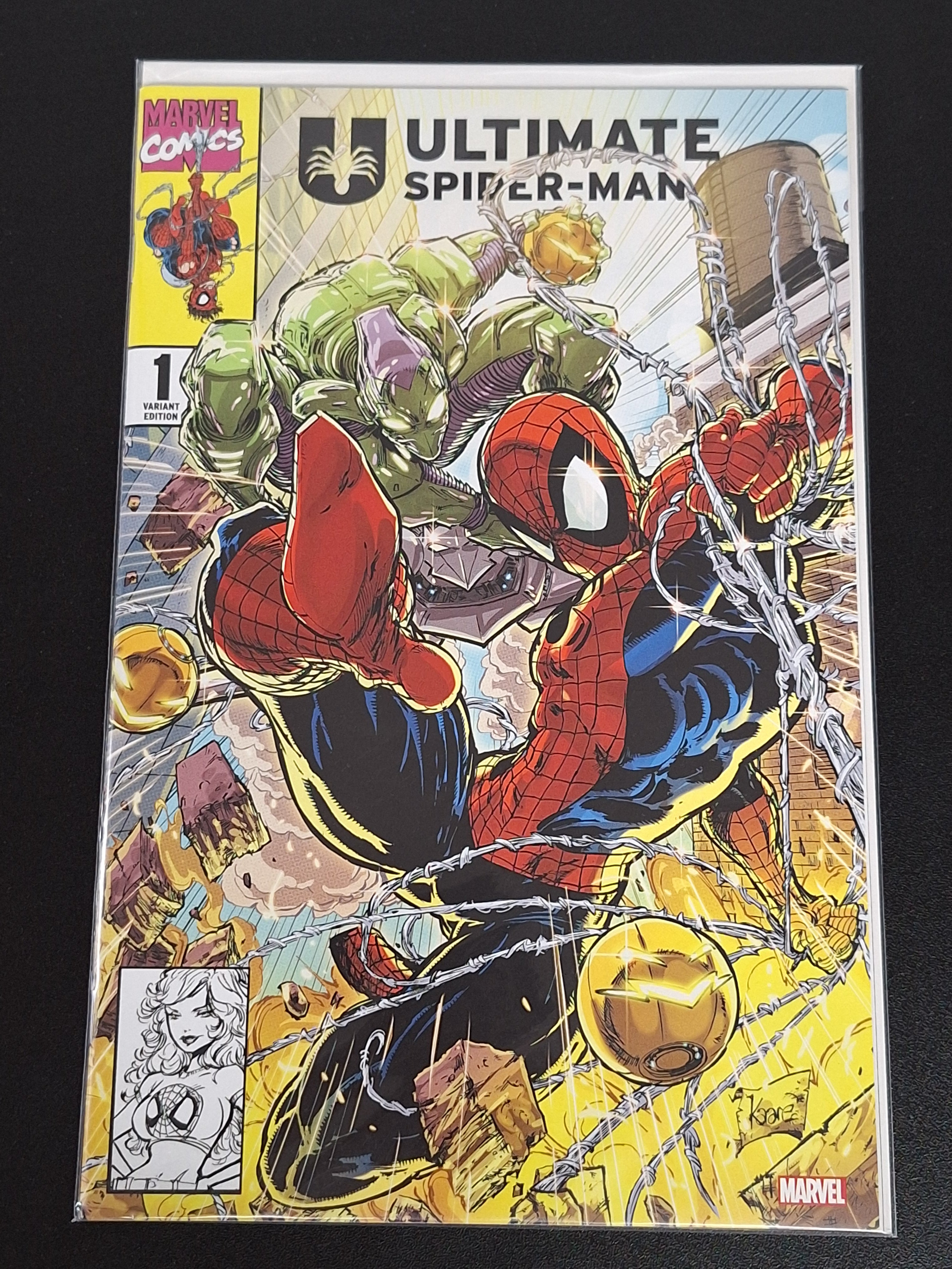 Ultimate Spider-Man 1 First Printing - Kaare Andrews Exclusive - Limited to 3000 Copies