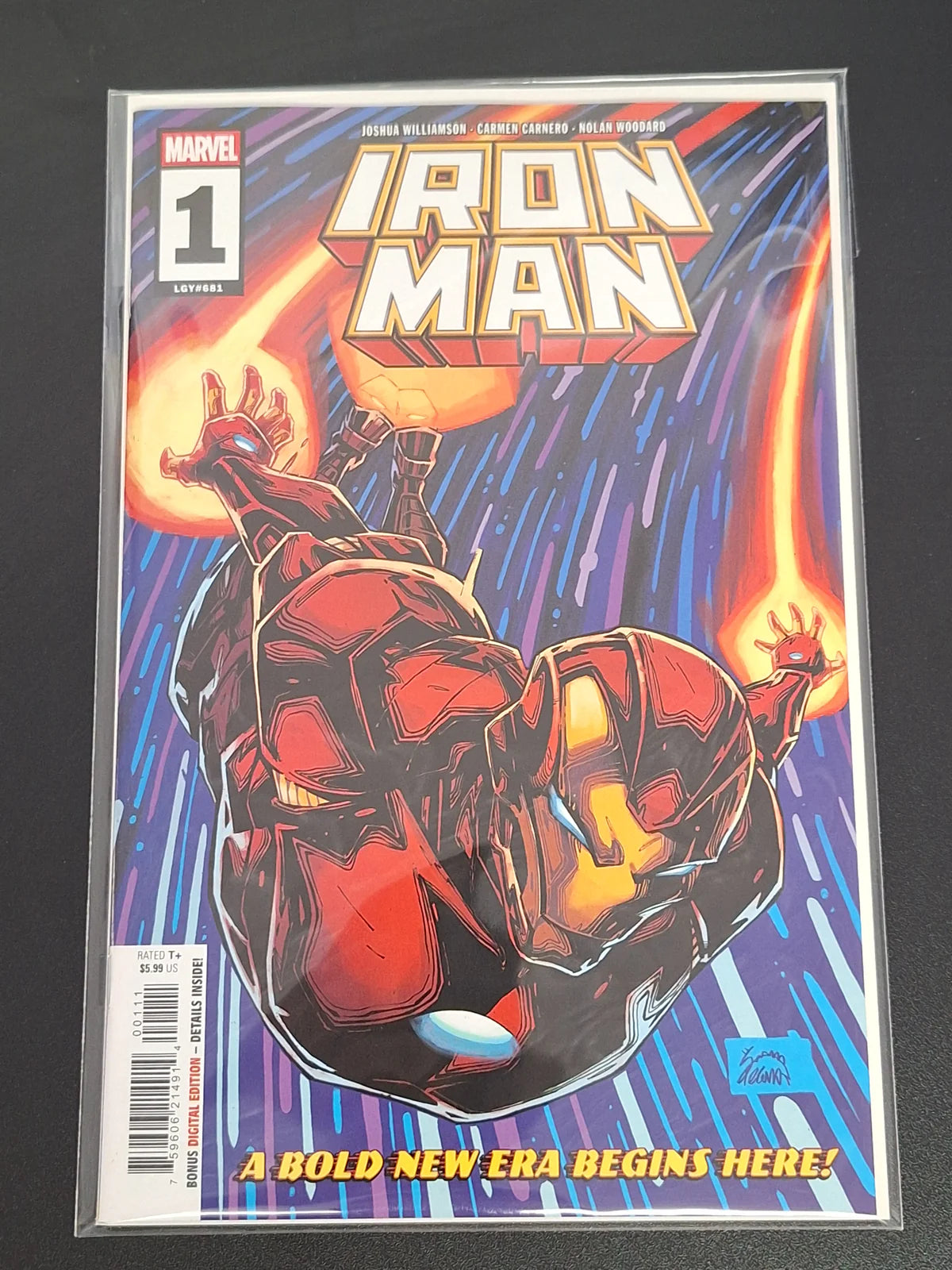 Auction - Iron Man 1 Marvel 2026 Cover A Ryan Stegman